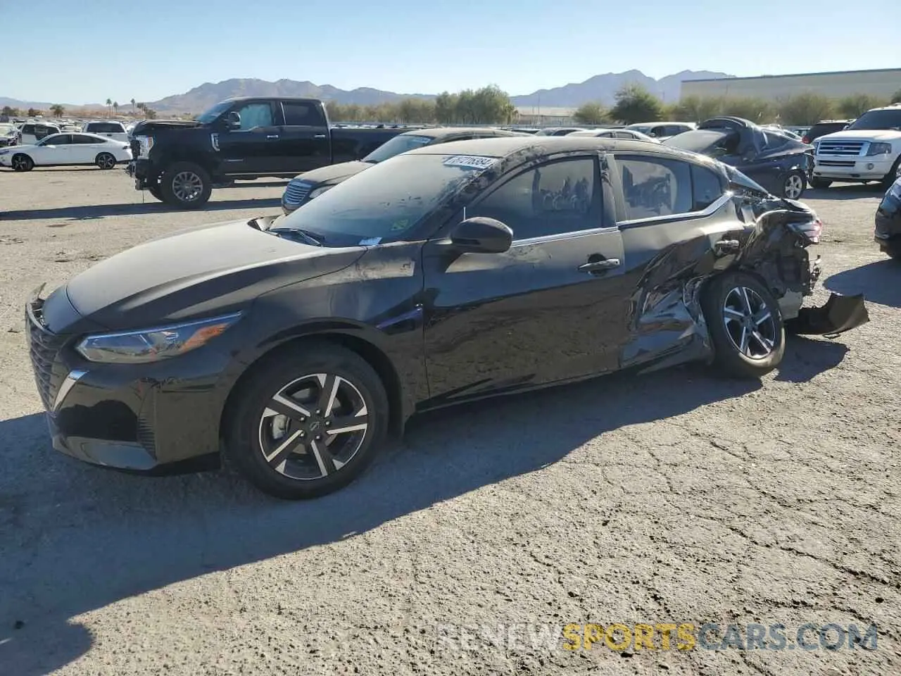 1 fotografías del automóvil dañado 3N1AB8CV7SY231235 NISSAN SENTRA 2025
