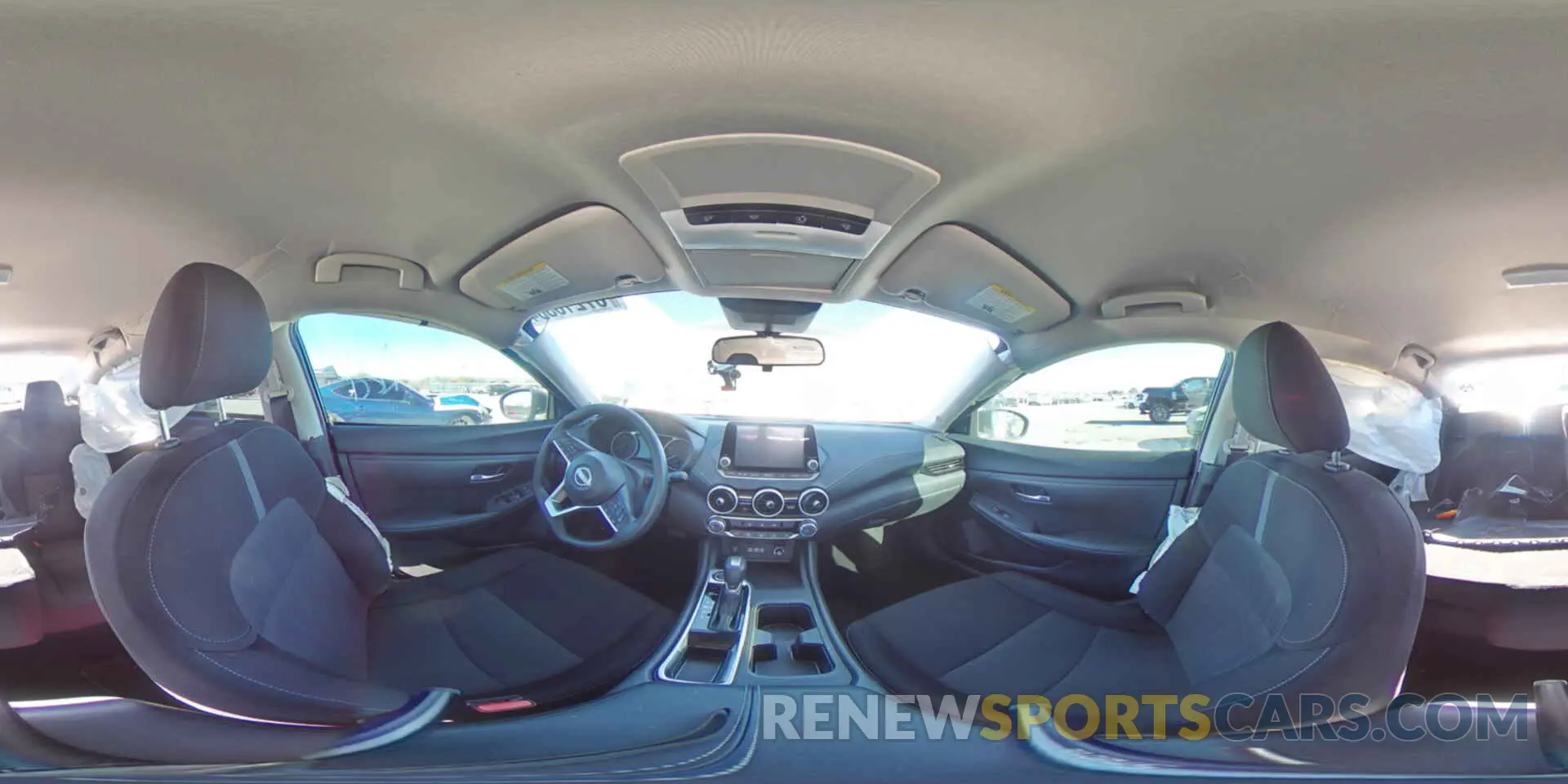 12 fotografías del automóvil dañado 3N1AB8CV7SY231235 NISSAN SENTRA 2025