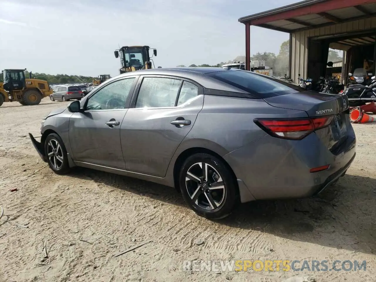 2 fotografías del automóvil dañado 3N1AB8CV7SY233115 NISSAN SENTRA 2025
