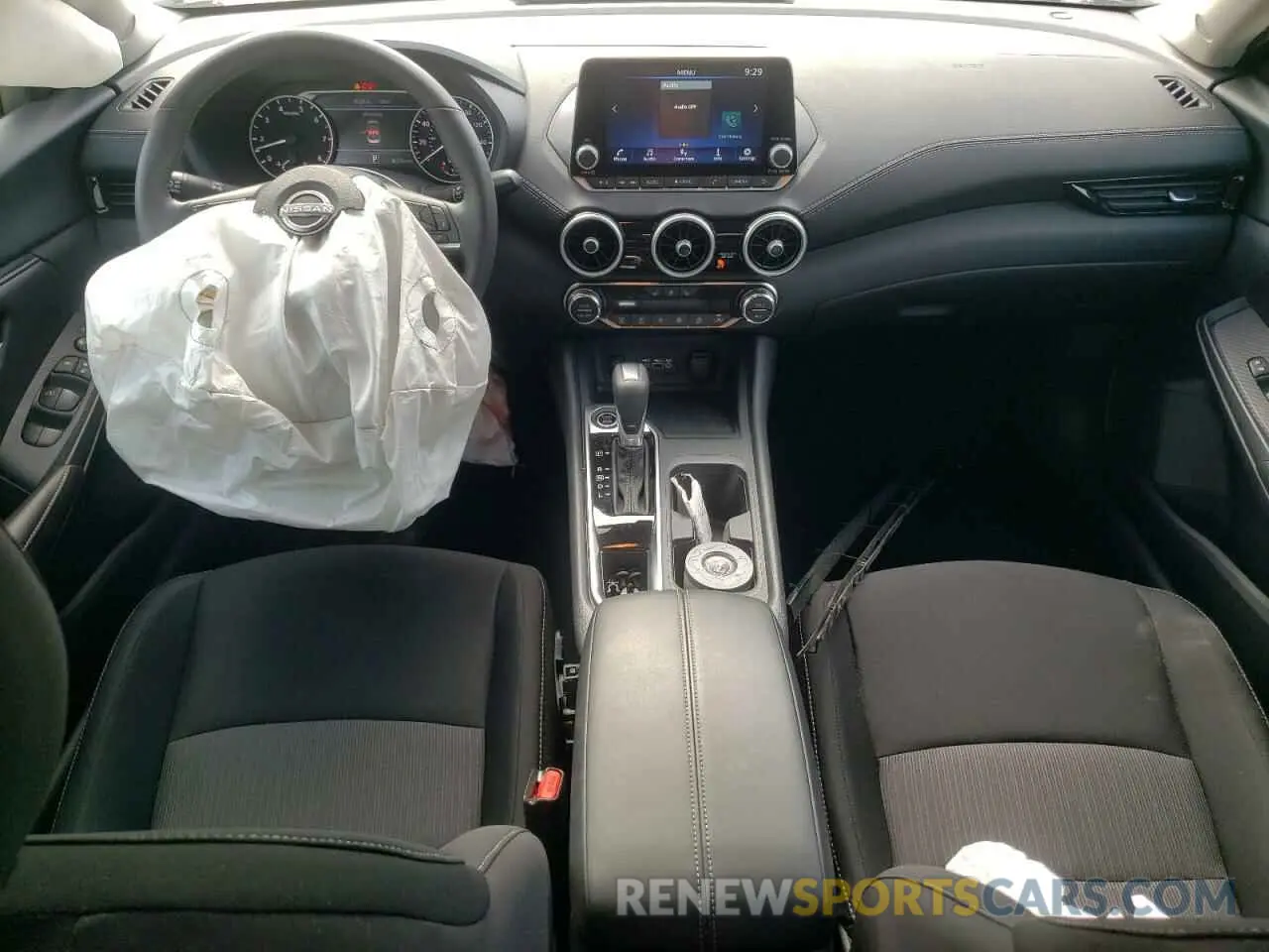 8 fotografías del automóvil dañado 3N1AB8CV7SY233115 NISSAN SENTRA 2025
