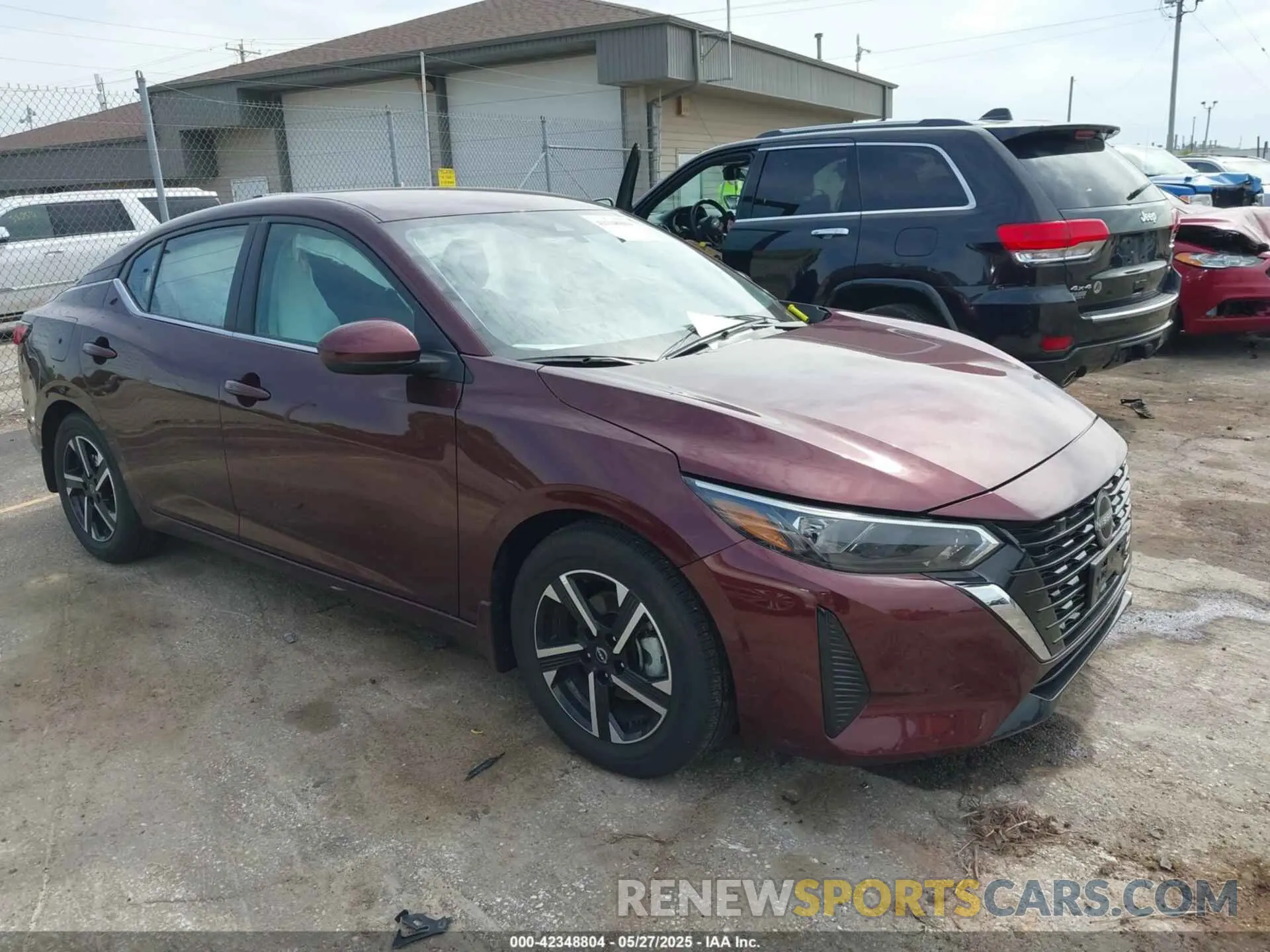 1 fotografías del automóvil dañado 3N1AB8CV7SY242722 NISSAN SENTRA 2025