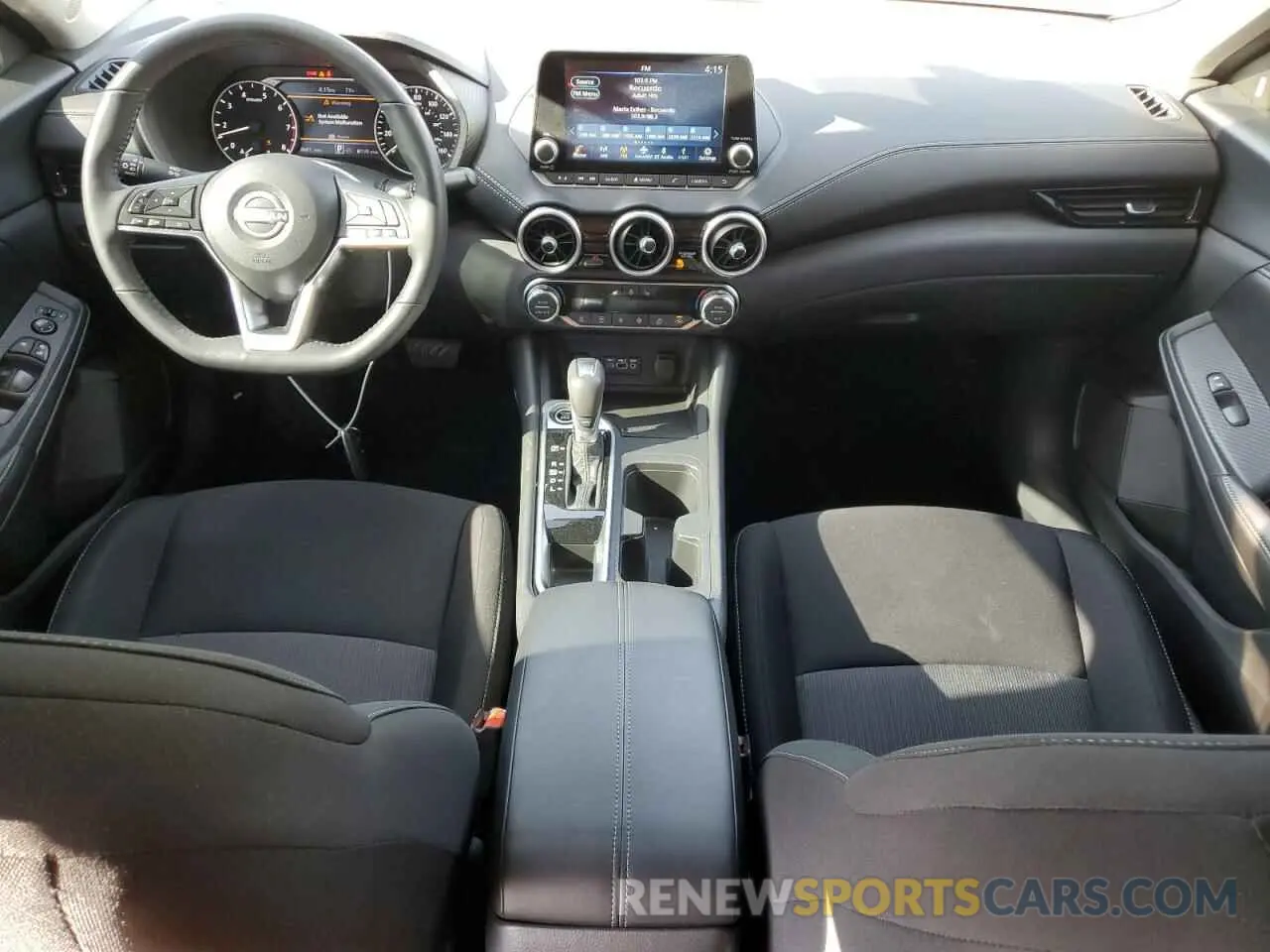 8 fotografías del automóvil dañado 3N1AB8CV7SY258516 NISSAN SENTRA 2025