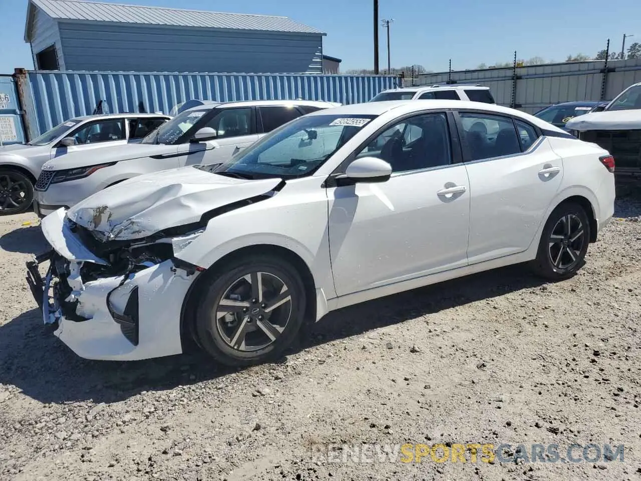 1 fotografías del automóvil dañado 3N1AB8CV7SY273985 NISSAN SENTRA 2025