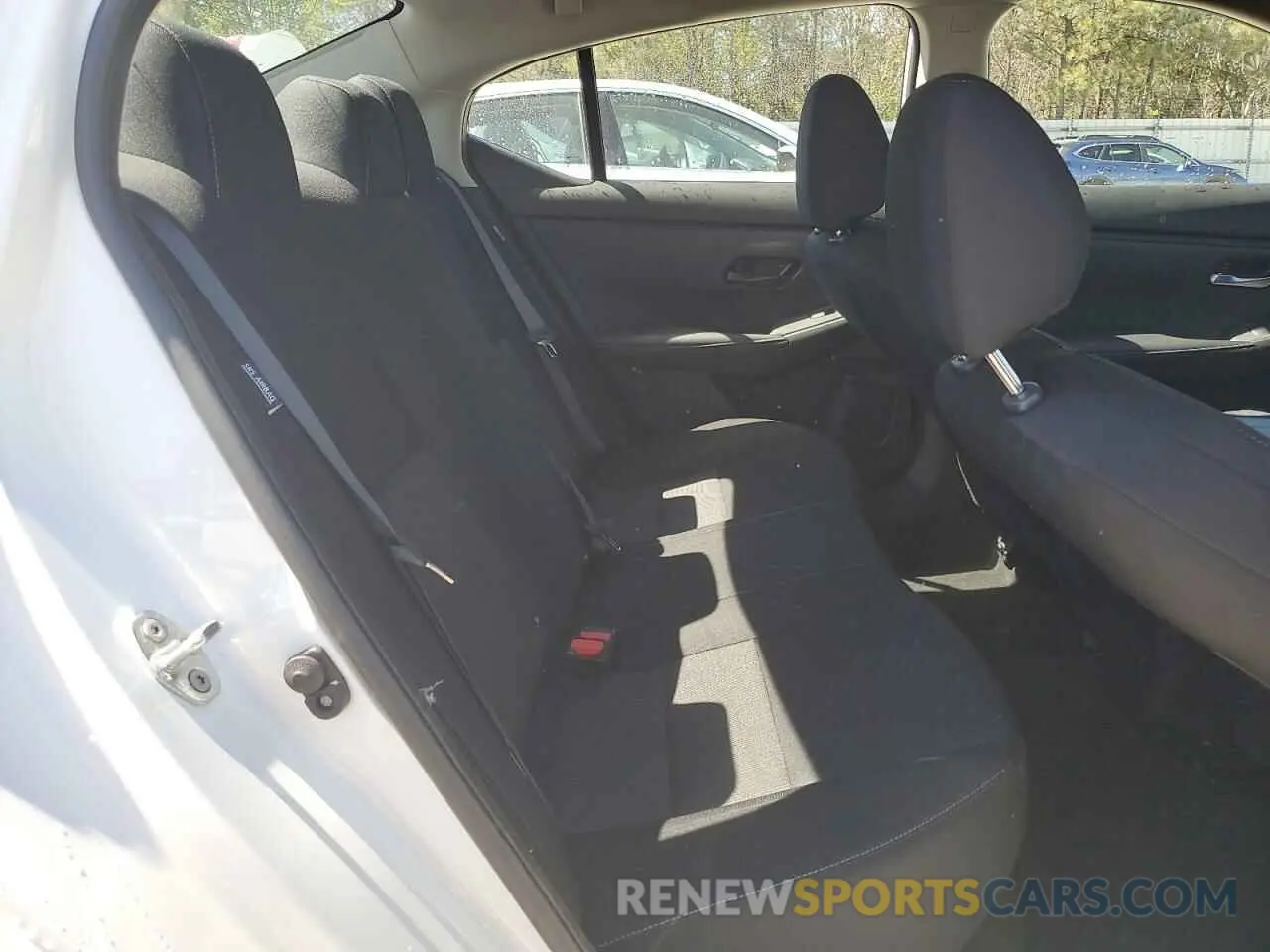 10 fotografías del automóvil dañado 3N1AB8CV7SY273985 NISSAN SENTRA 2025
