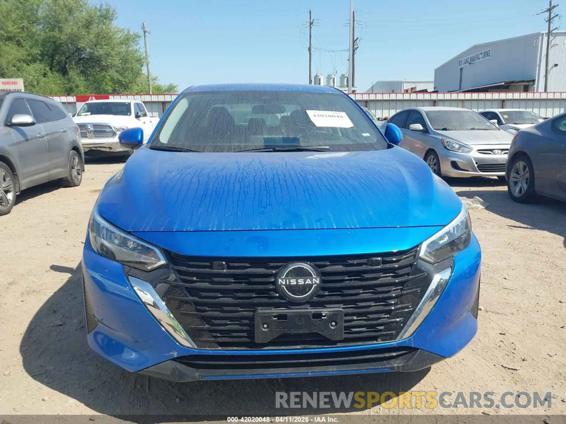 12 fotografías del automóvil dañado 3N1AB8CV7SY276515 NISSAN SENTRA 2025