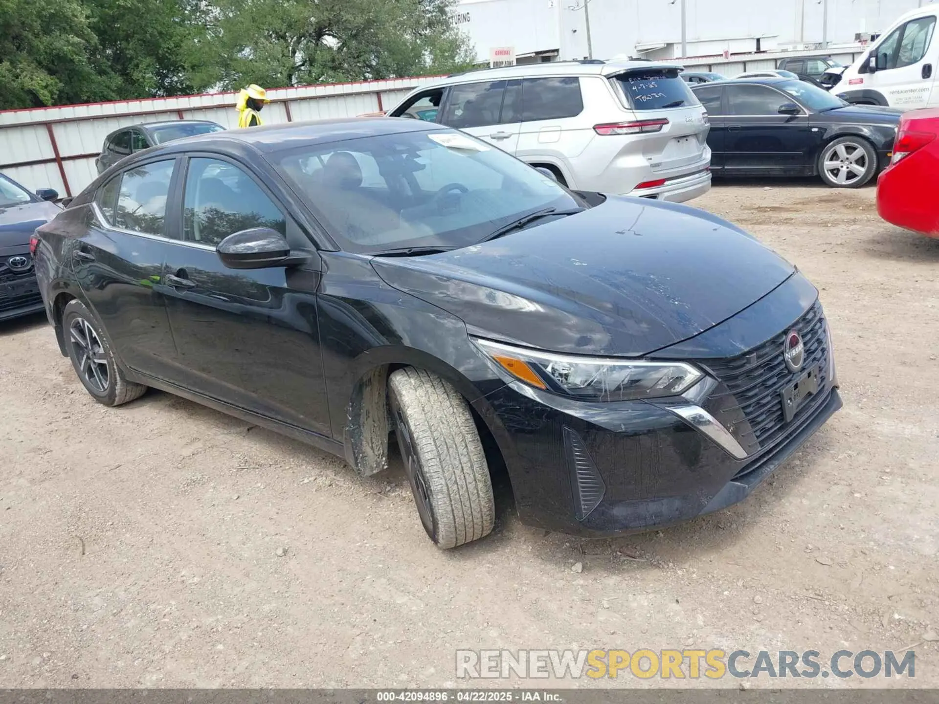 1 fotografías del automóvil dañado 3N1AB8CV7SY277261 NISSAN SENTRA 2025