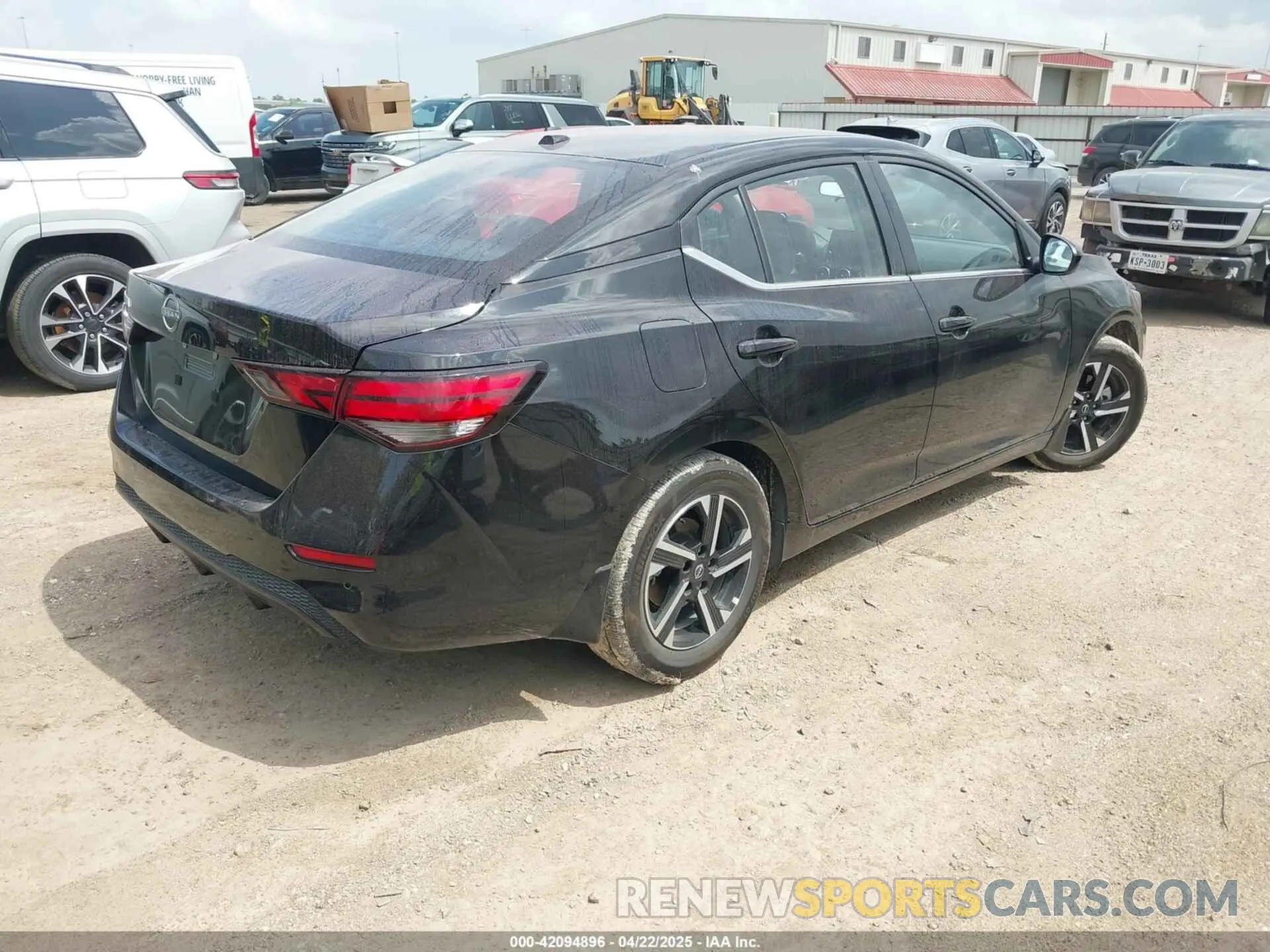 4 fotografías del automóvil dañado 3N1AB8CV7SY277261 NISSAN SENTRA 2025