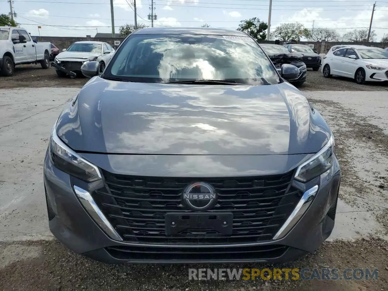 5 fotografías del automóvil dañado 3N1AB8CV7SY286722 NISSAN SENTRA 2025