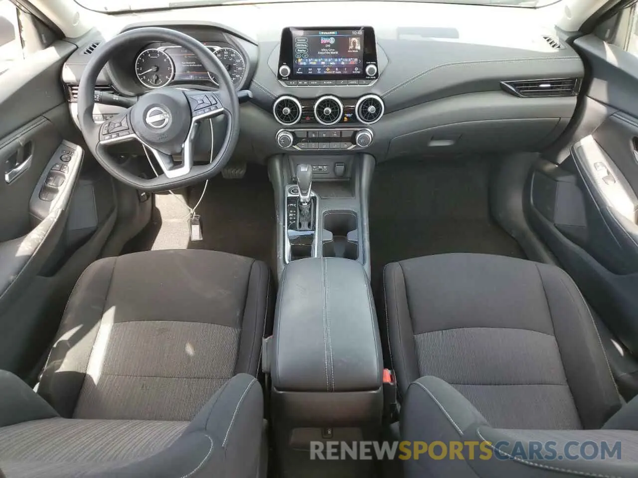 8 fotografías del automóvil dañado 3N1AB8CV7SY286722 NISSAN SENTRA 2025