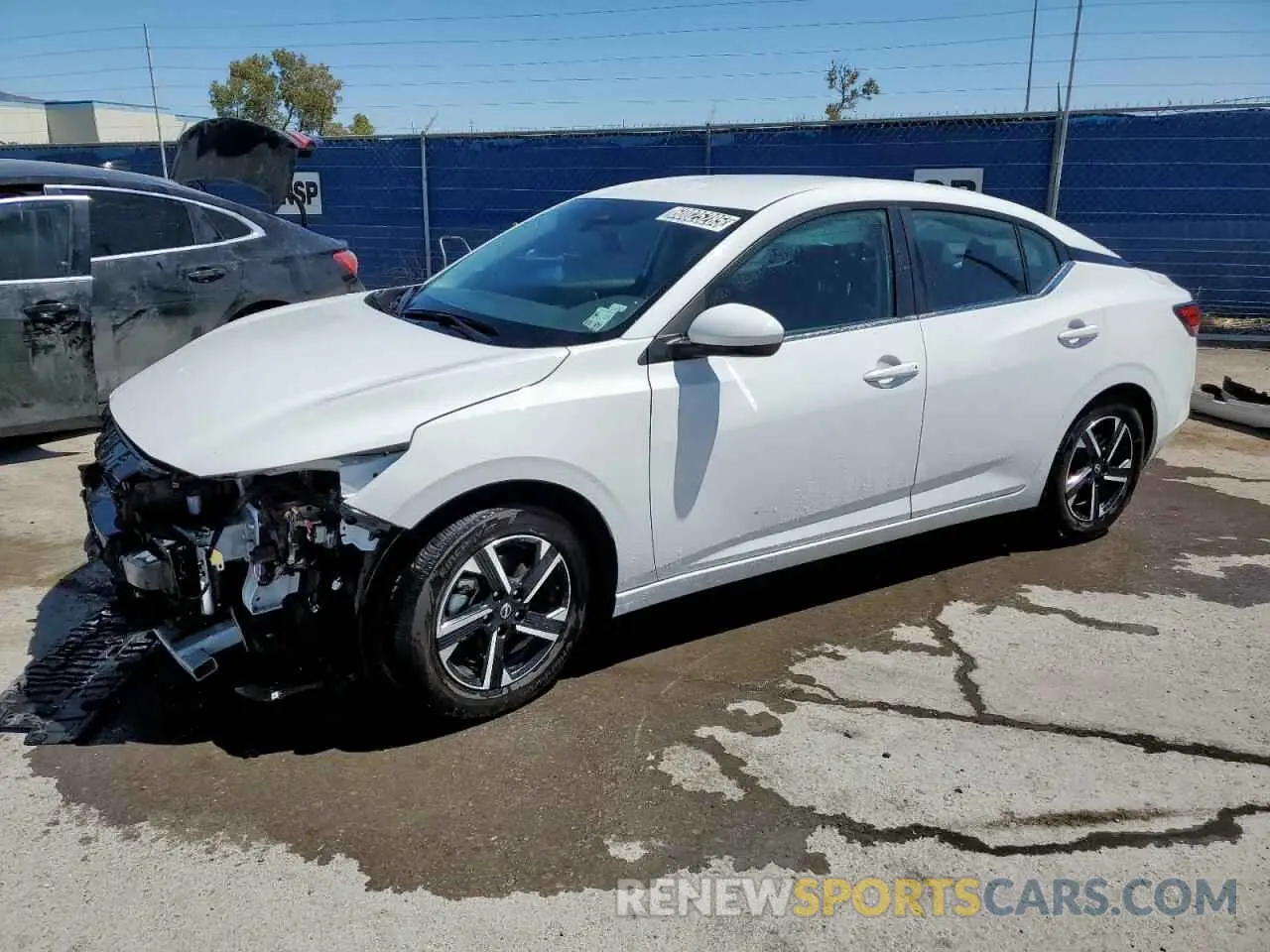 1 fotografías del automóvil dañado 3N1AB8CV8SY213990 NISSAN SENTRA 2025