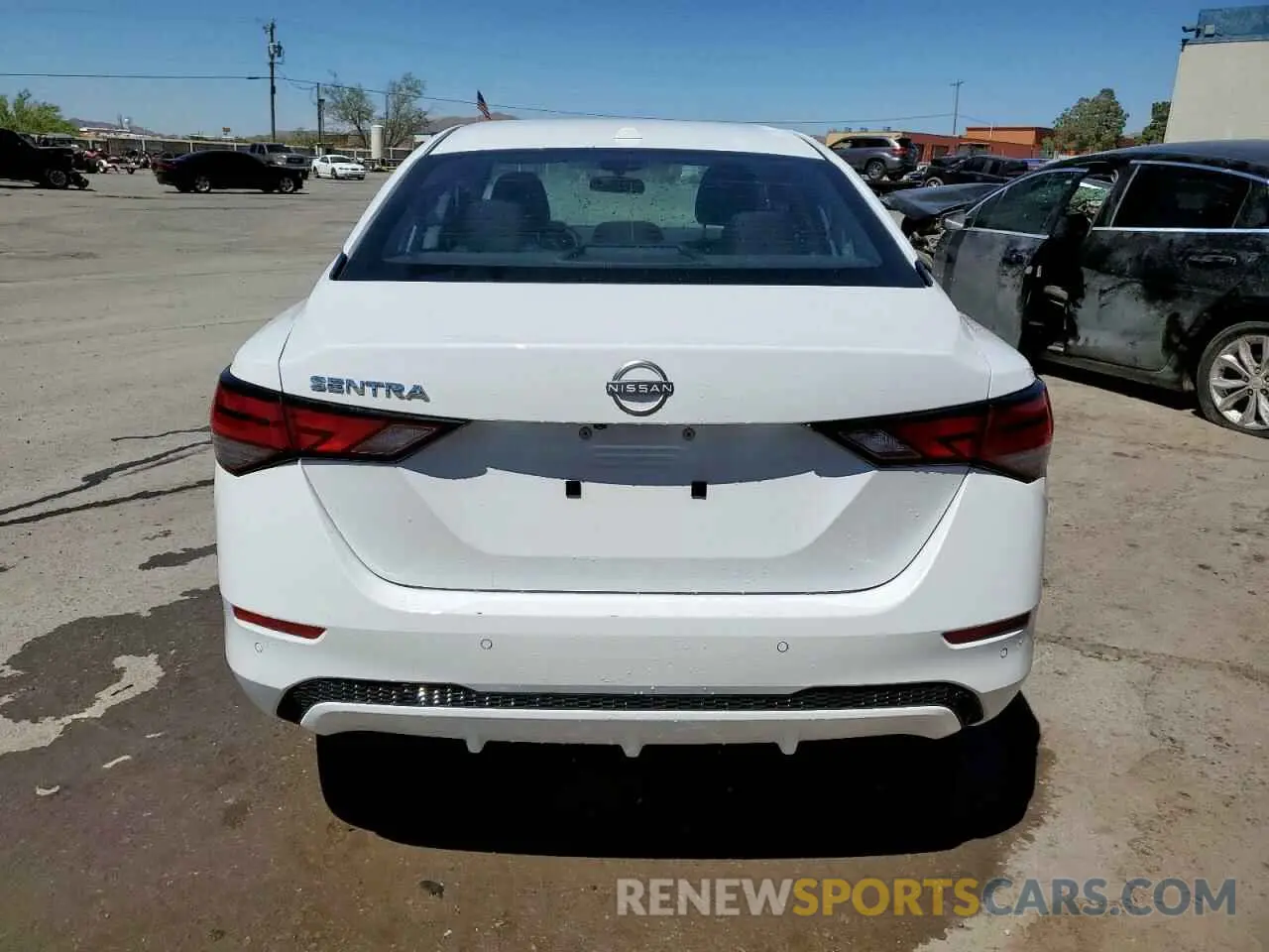 6 fotografías del automóvil dañado 3N1AB8CV8SY213990 NISSAN SENTRA 2025