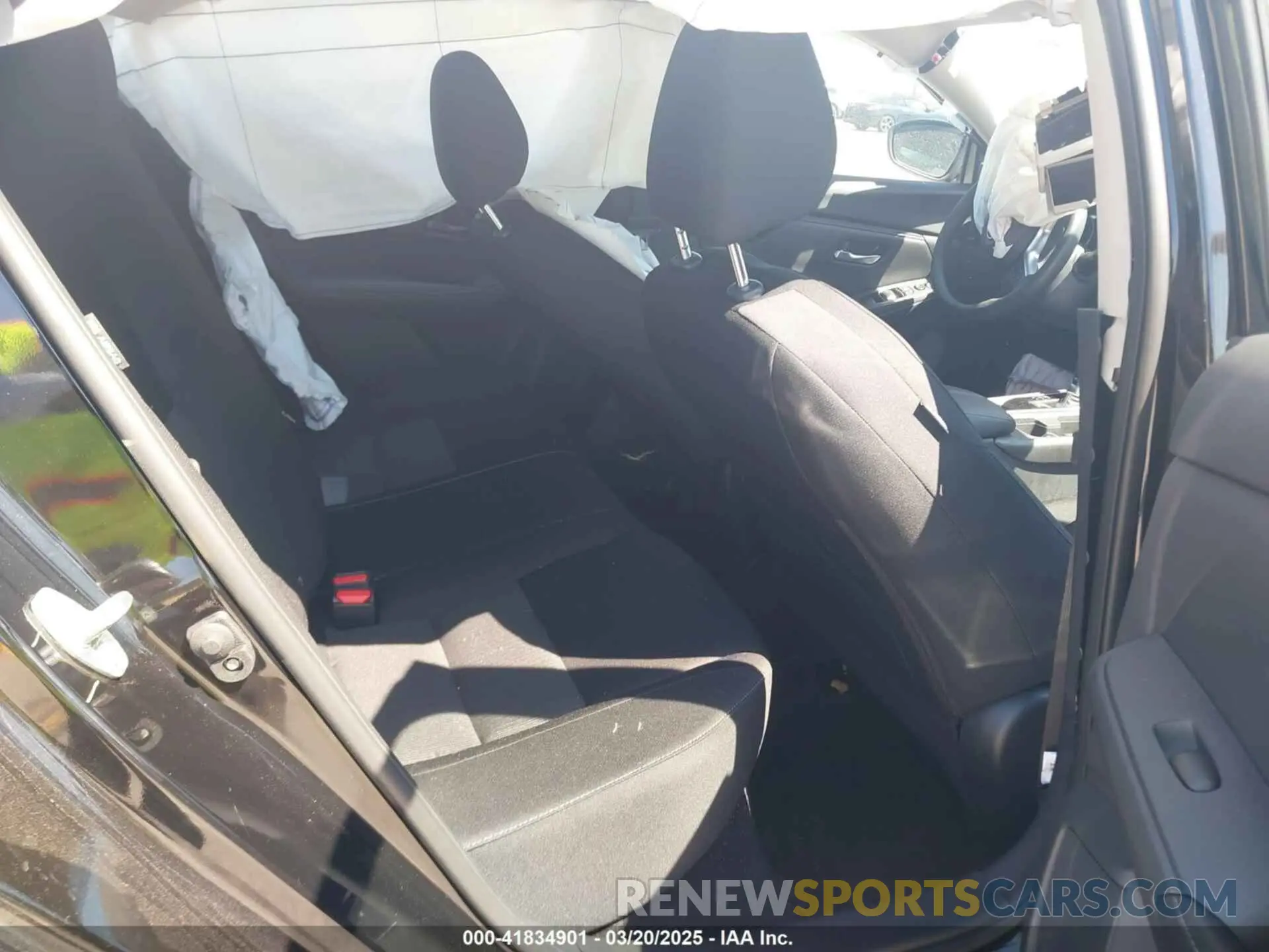 8 fotografías del automóvil dañado 3N1AB8CV8SY257696 NISSAN SENTRA 2025
