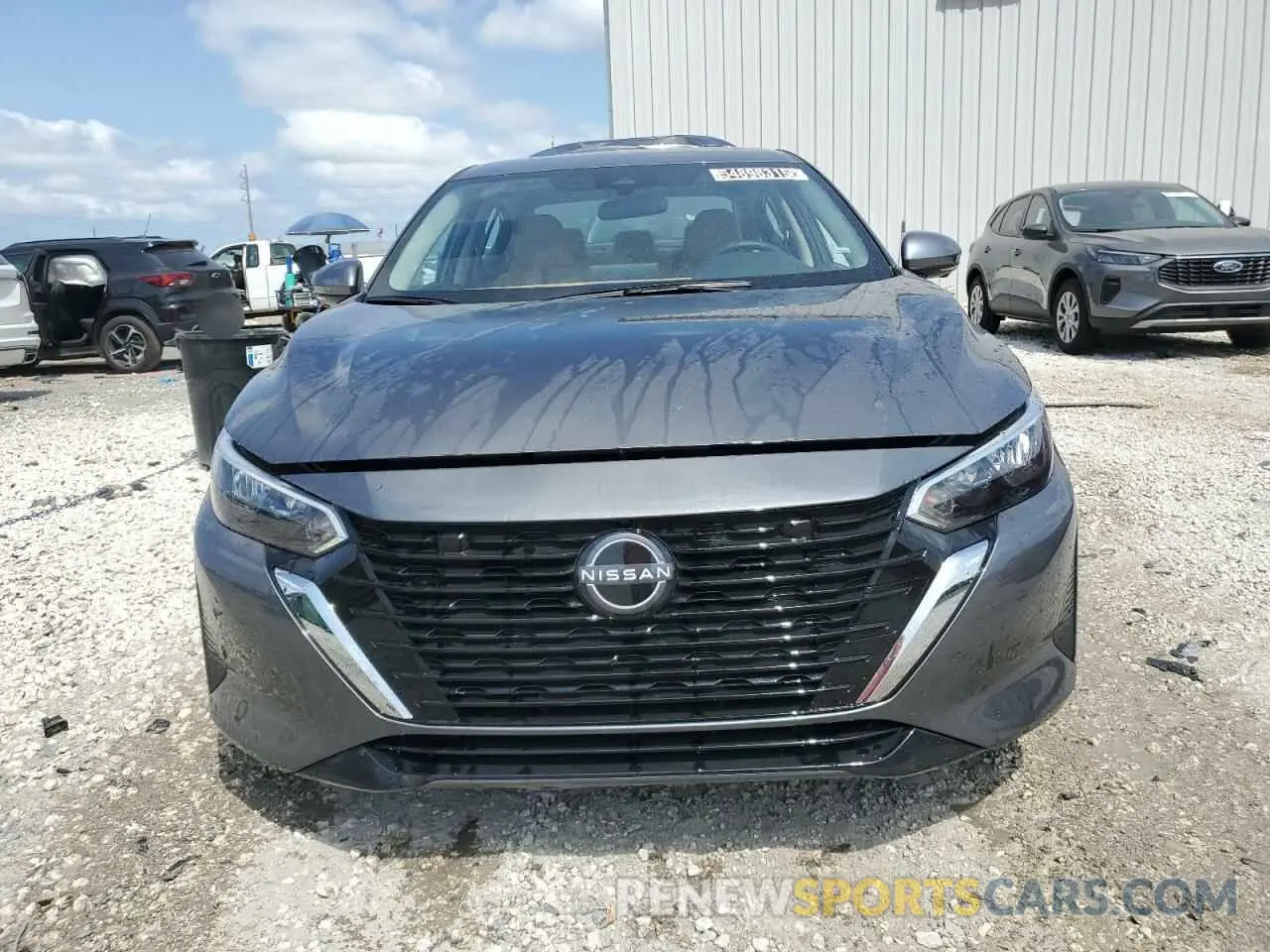5 fotografías del automóvil dañado 3N1AB8CV8SY287667 NISSAN SENTRA 2025