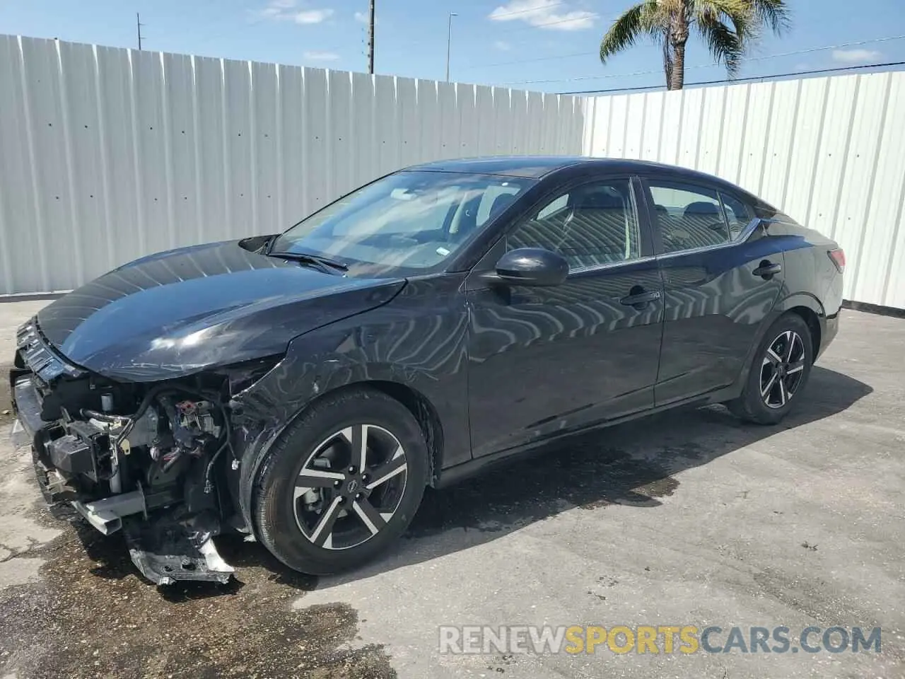 1 fotografías del automóvil dañado 3N1AB8CV8SY301776 NISSAN SENTRA 2025
