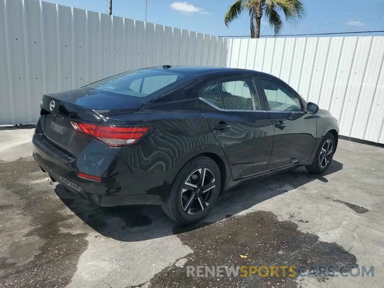 3 fotografías del automóvil dañado 3N1AB8CV8SY301776 NISSAN SENTRA 2025