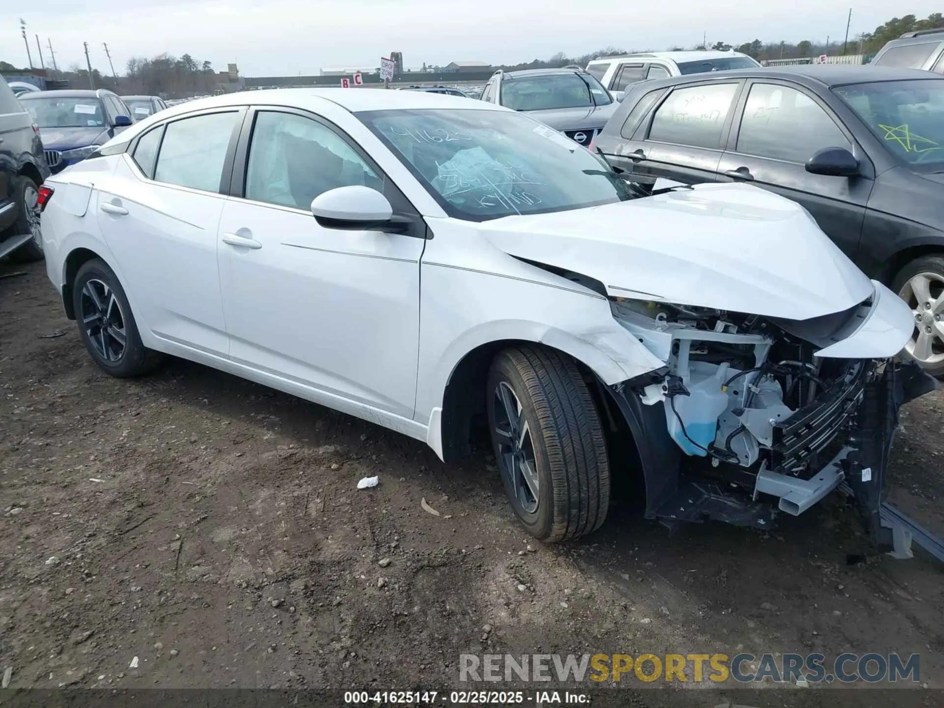 1 fotografías del automóvil dañado 3N1AB8CV9SY228160 NISSAN SENTRA 2025