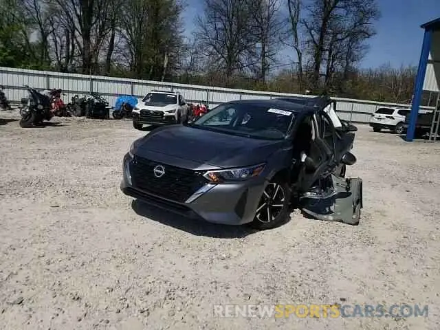 10 fotografías del automóvil dañado 3N1AB8CV9SY239966 NISSAN SENTRA 2025