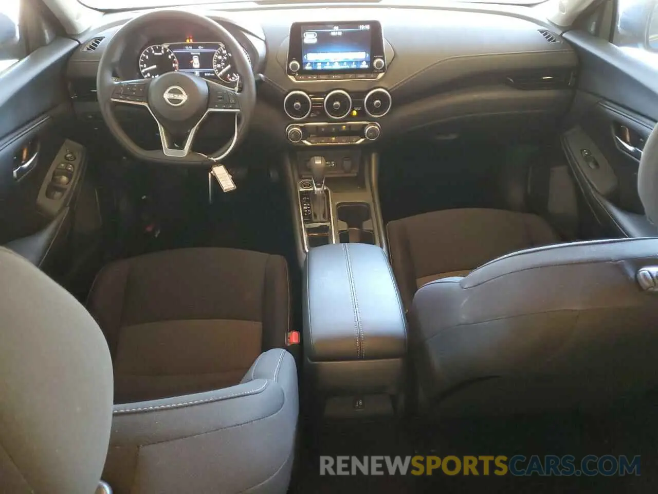 8 fotografías del automóvil dañado 3N1AB8CV9SY271302 NISSAN SENTRA 2025