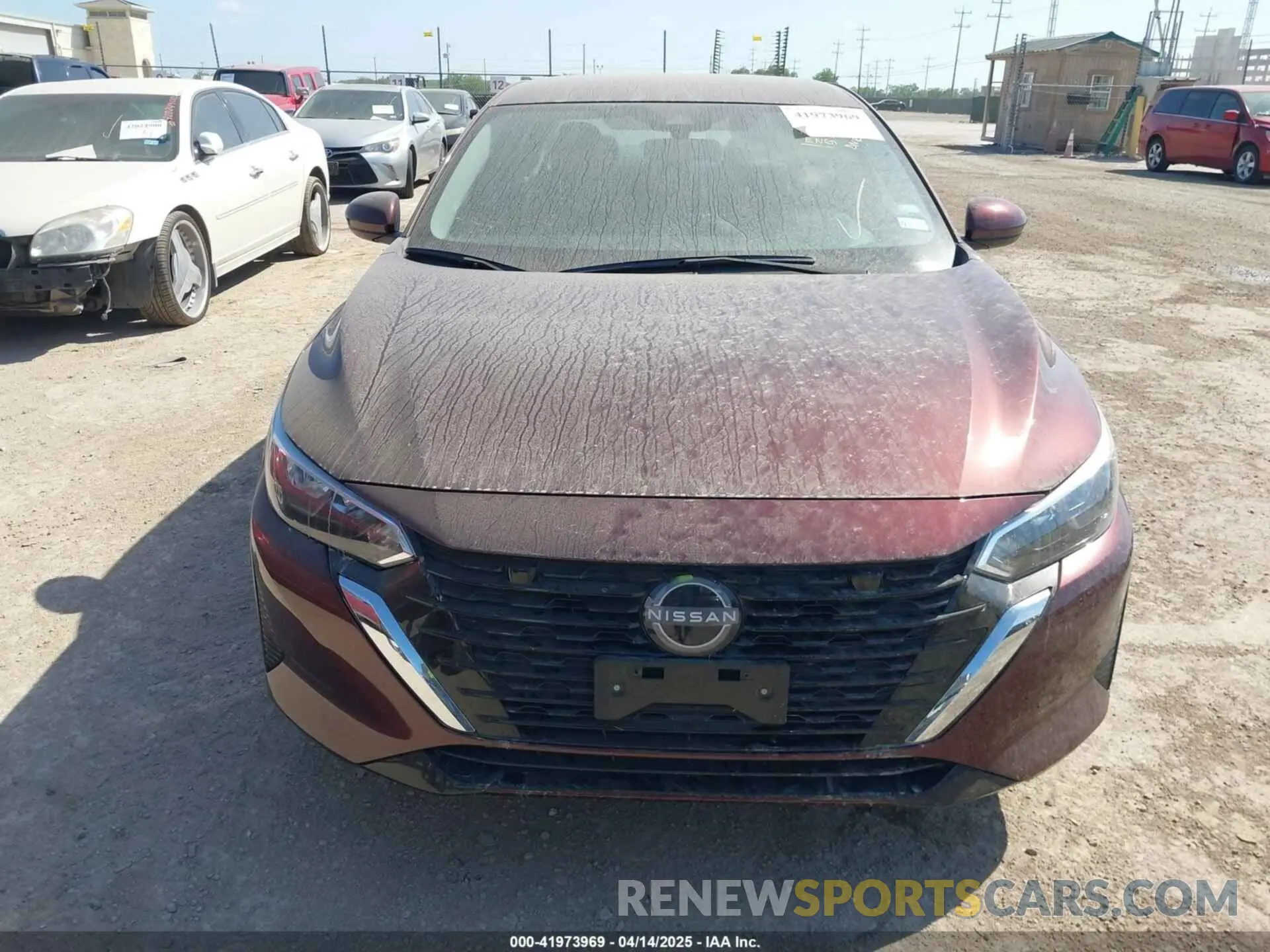 11 fotografías del automóvil dañado 3N1AB8CV9SY287421 NISSAN SENTRA 2025