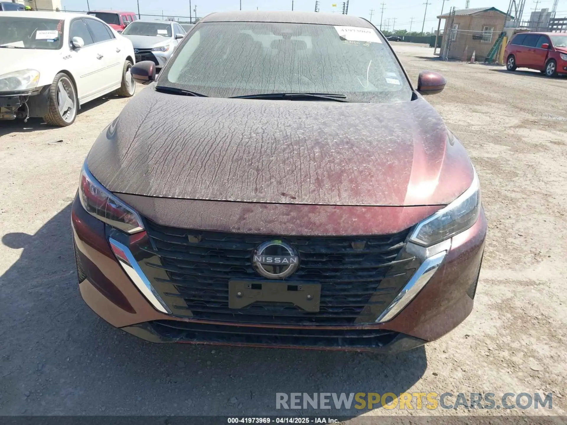 6 fotografías del automóvil dañado 3N1AB8CV9SY287421 NISSAN SENTRA 2025