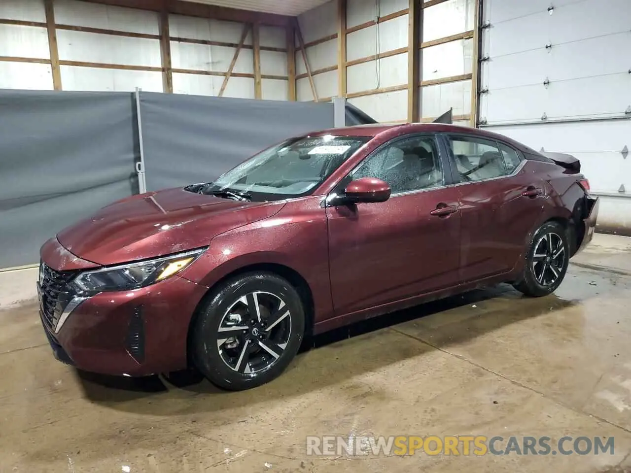 1 fotografías del automóvil dañado 3N1AB8CV9SY302015 NISSAN SENTRA 2025