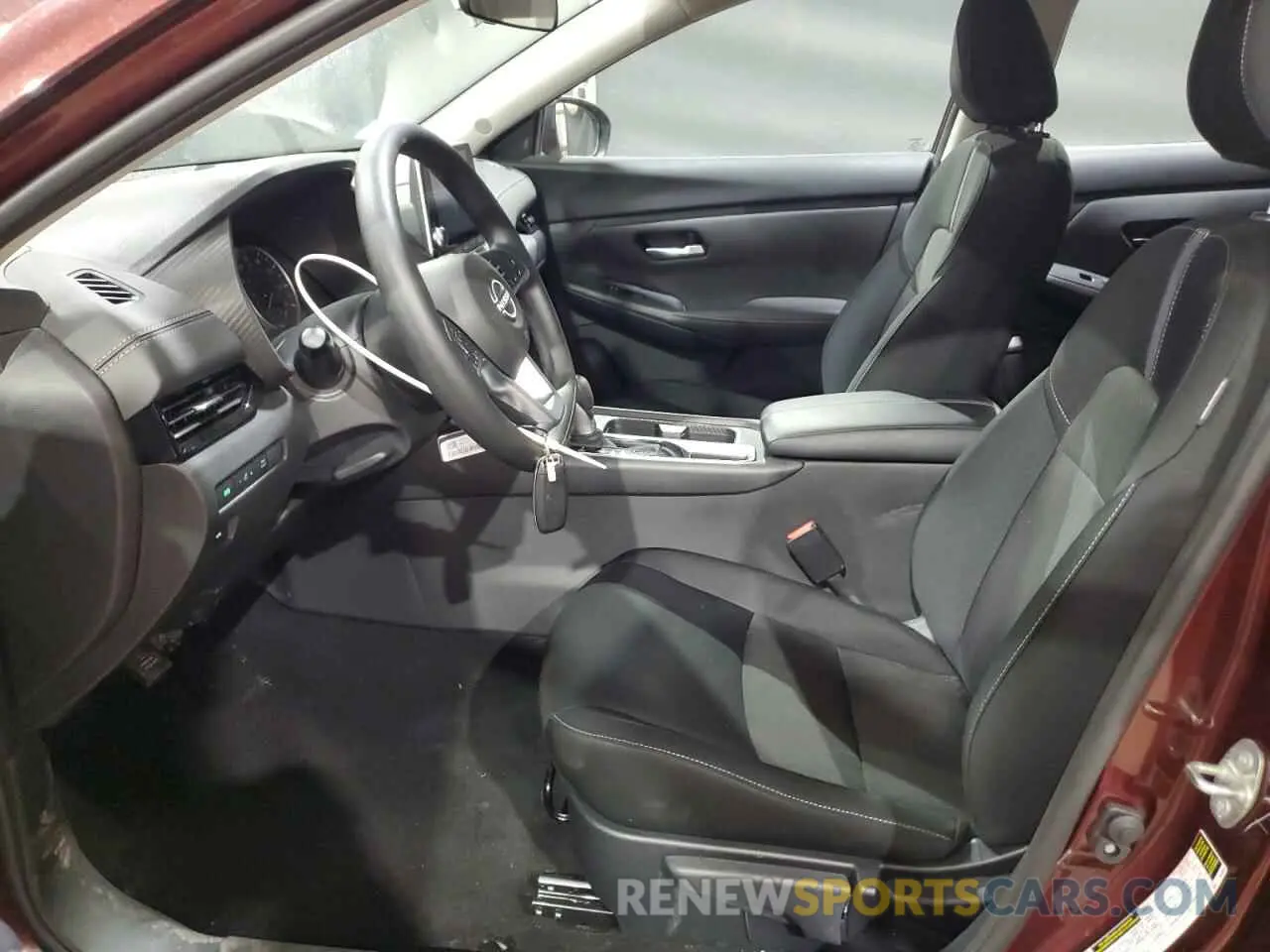 7 fotografías del automóvil dañado 3N1AB8CV9SY302015 NISSAN SENTRA 2025