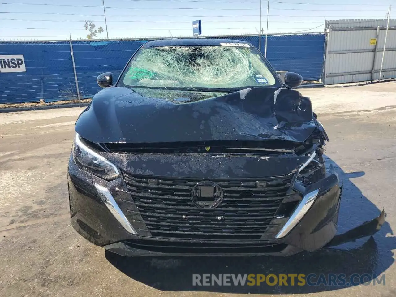 5 fotografías del automóvil dañado 3N1AB8CV9SY306677 NISSAN SENTRA 2025