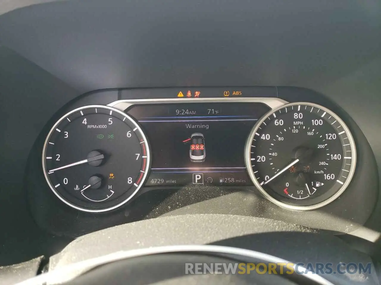 9 fotografías del automóvil dañado 3N1AB8CVXSY214039 NISSAN SENTRA 2025