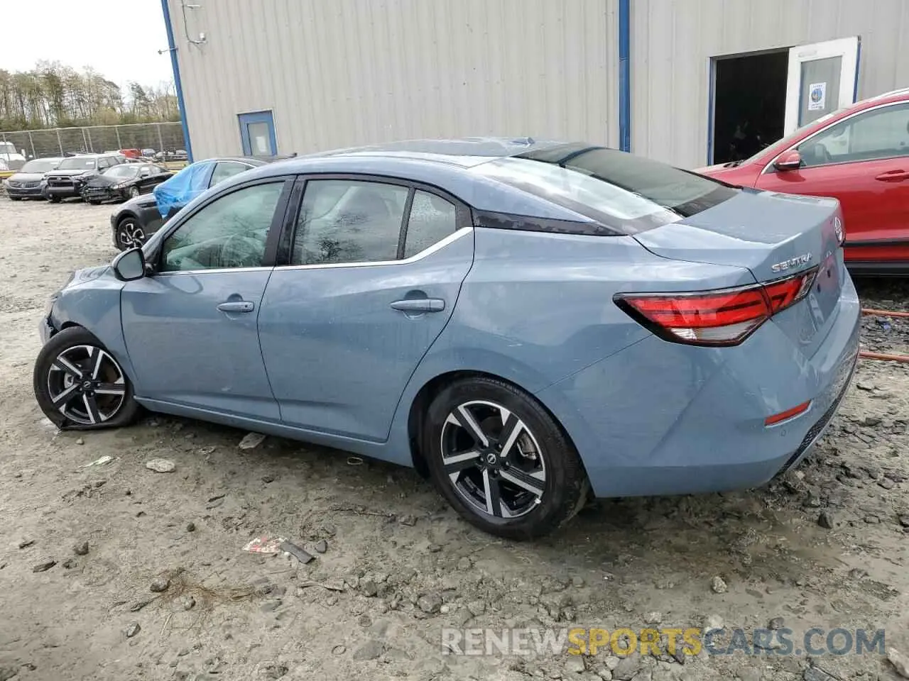 2 fotografías del automóvil dañado 3N1AB8CVXSY225560 NISSAN SENTRA 2025