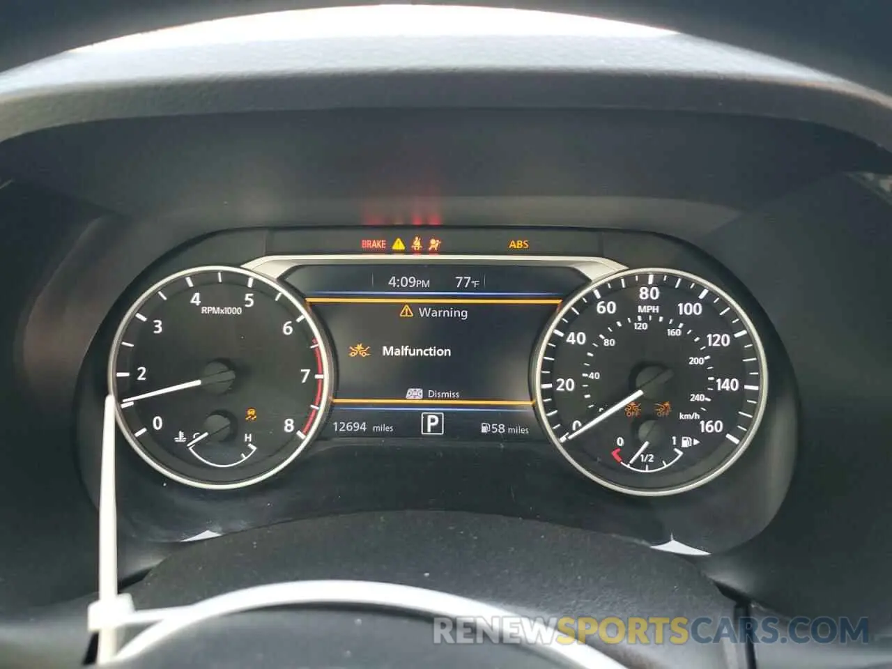 9 fotografías del automóvil dañado 3N1AB8CVXSY225560 NISSAN SENTRA 2025