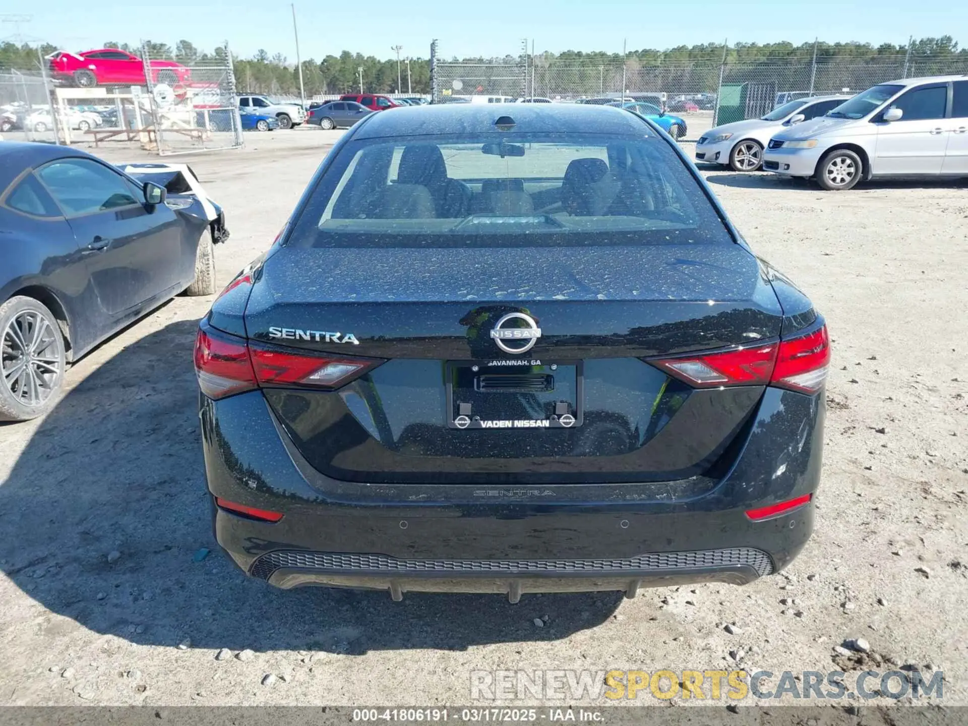 16 fotografías del automóvil dañado 3N1AB8CVXSY227521 NISSAN SENTRA 2025