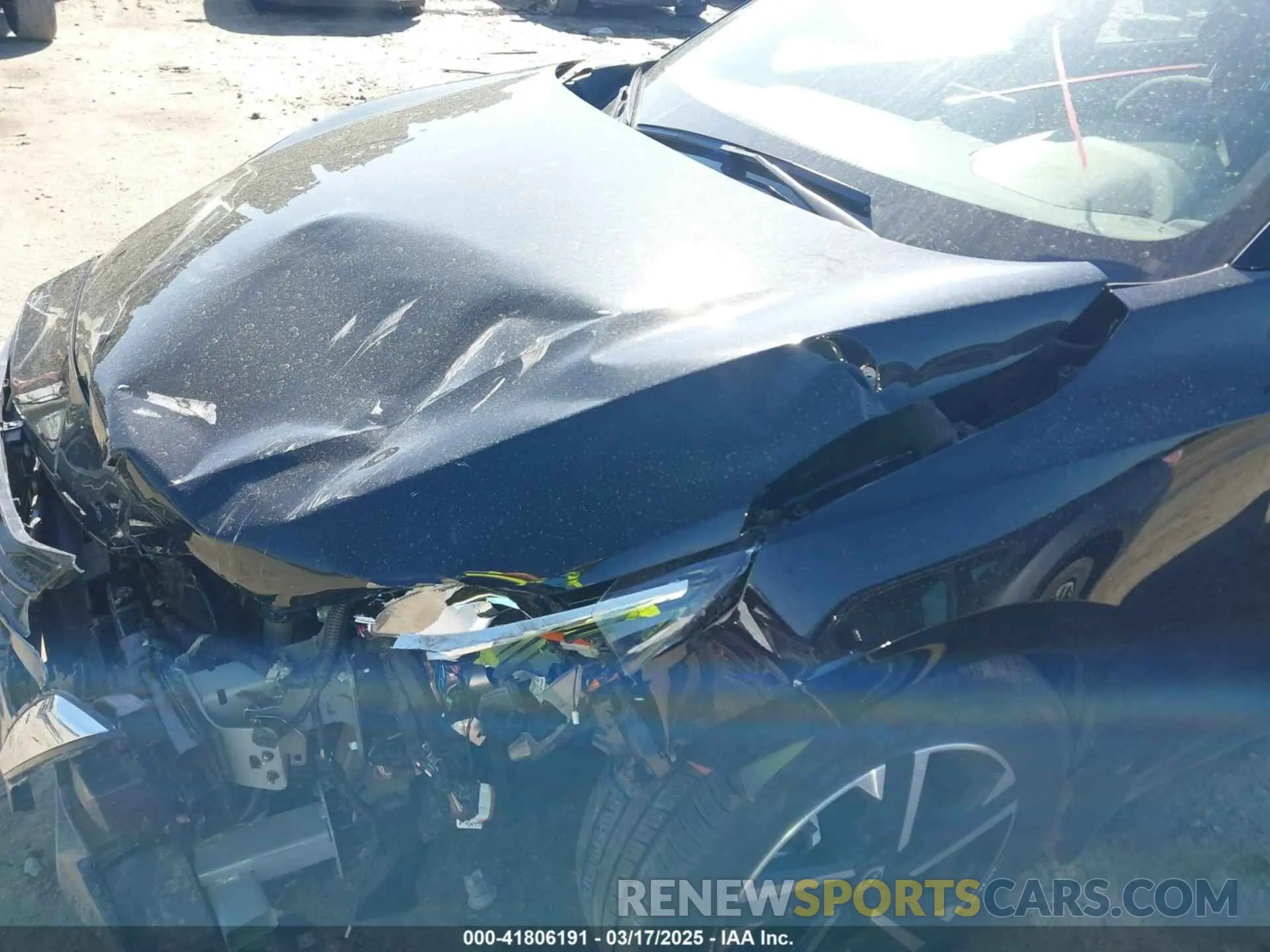 6 fotografías del automóvil dañado 3N1AB8CVXSY227521 NISSAN SENTRA 2025