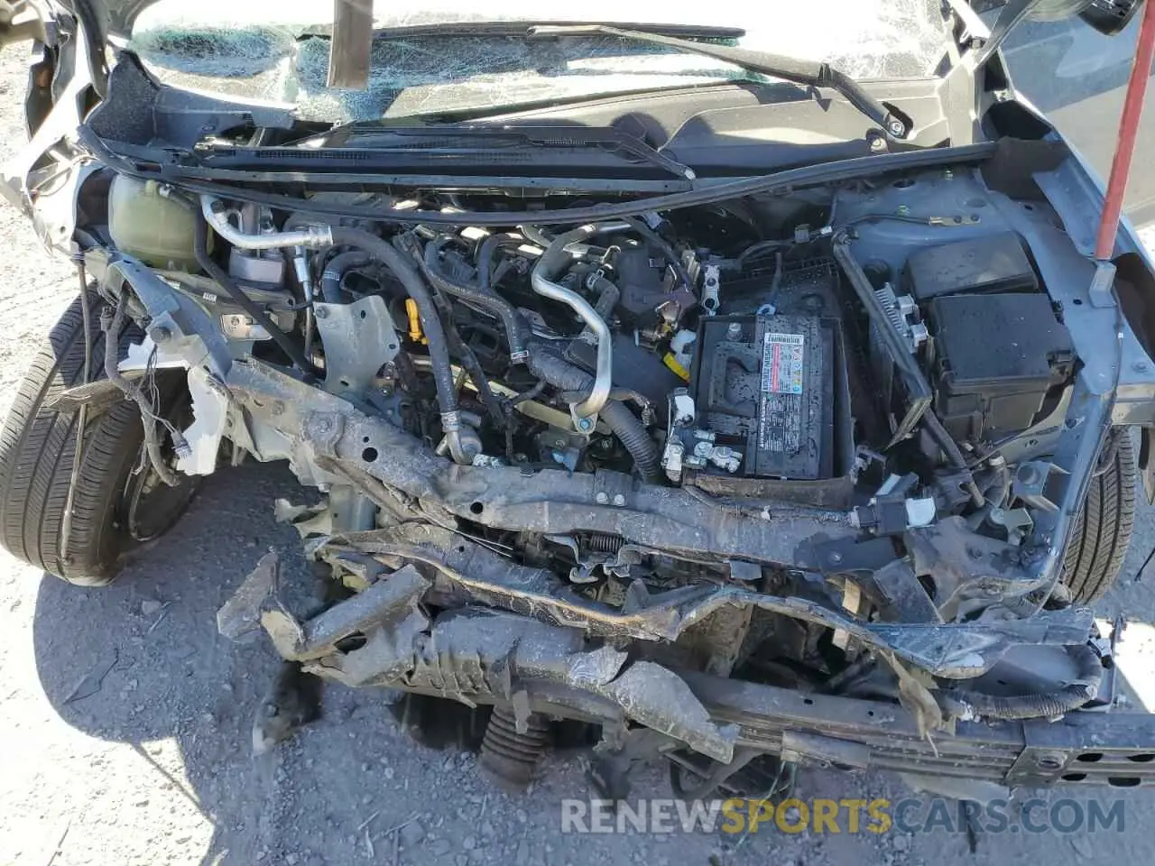 12 fotografías del automóvil dañado 3N1AB8CVXSY258140 NISSAN SENTRA 2025
