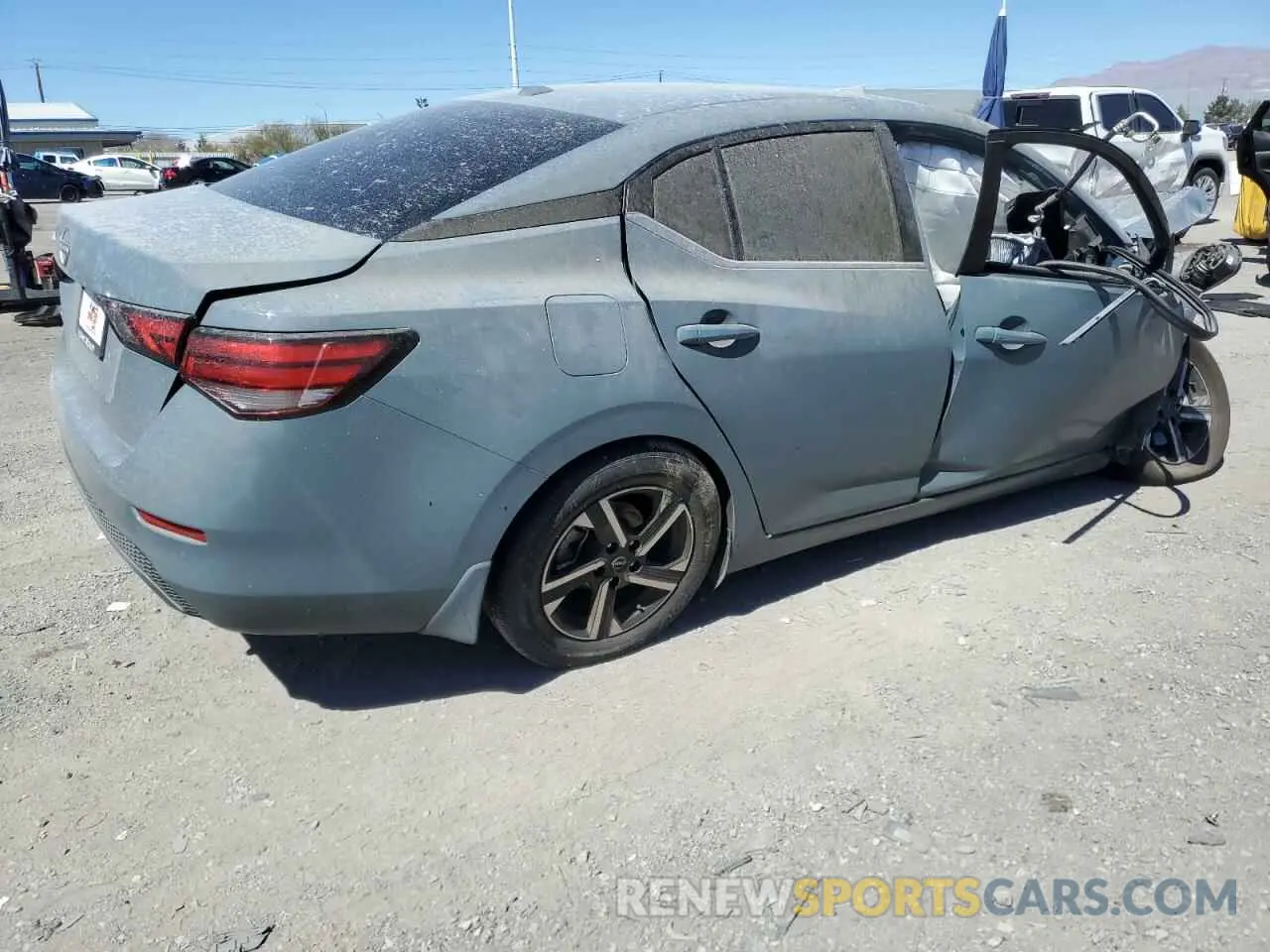 3 fotografías del automóvil dañado 3N1AB8CVXSY258140 NISSAN SENTRA 2025
