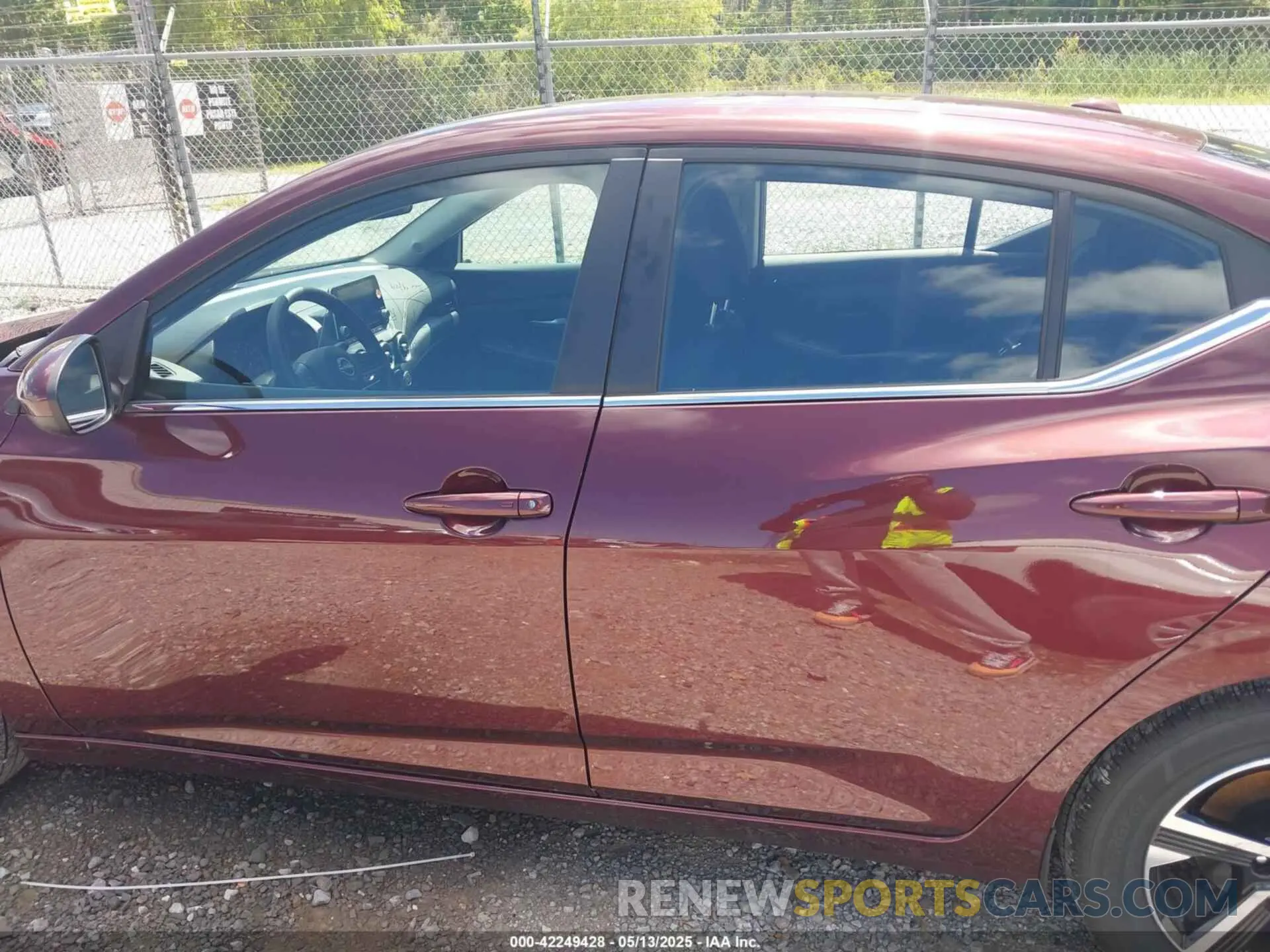 14 fotografías del automóvil dañado 3N1AB8CVXSY259109 NISSAN SENTRA 2025