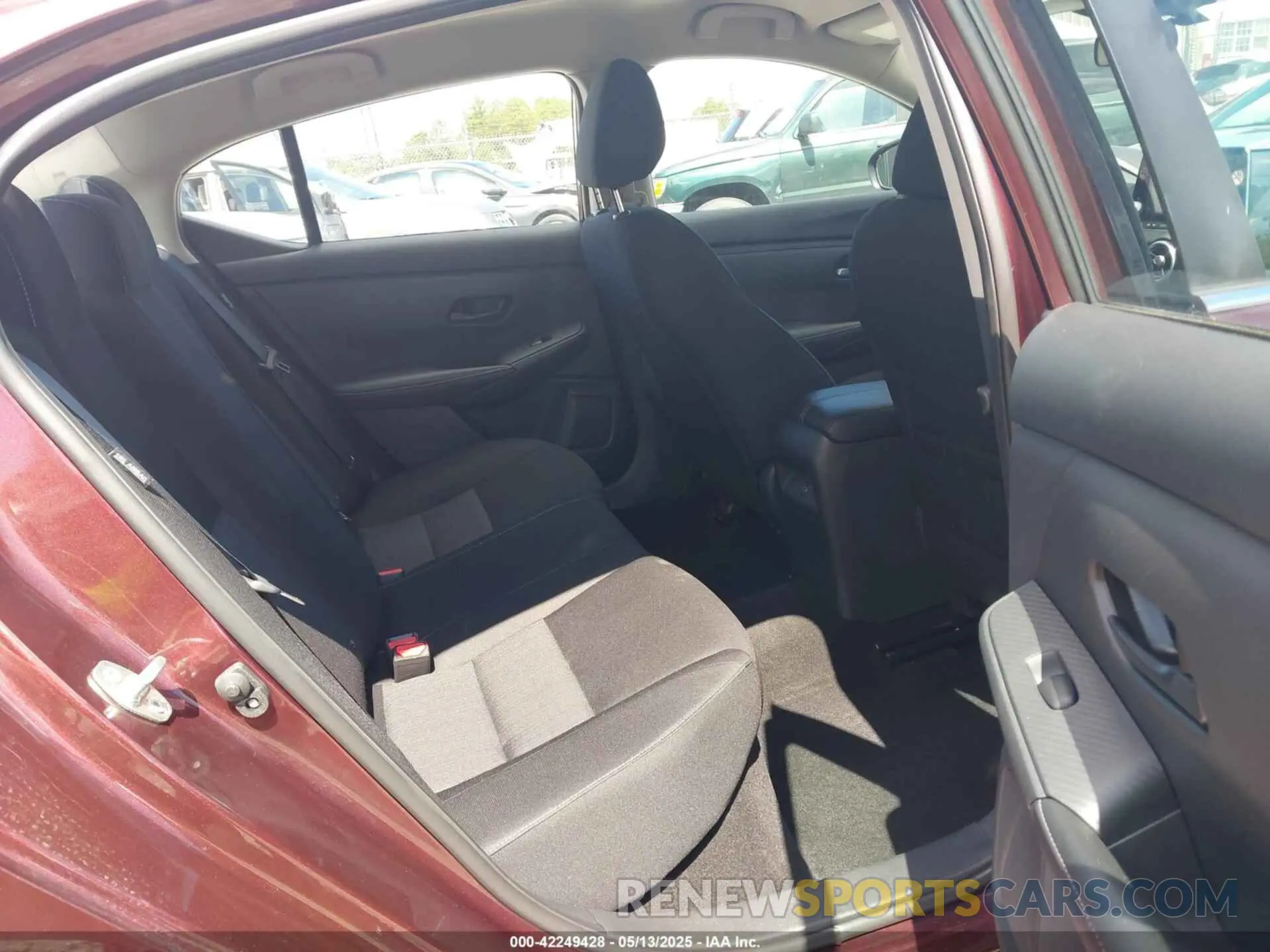 8 fotografías del automóvil dañado 3N1AB8CVXSY259109 NISSAN SENTRA 2025