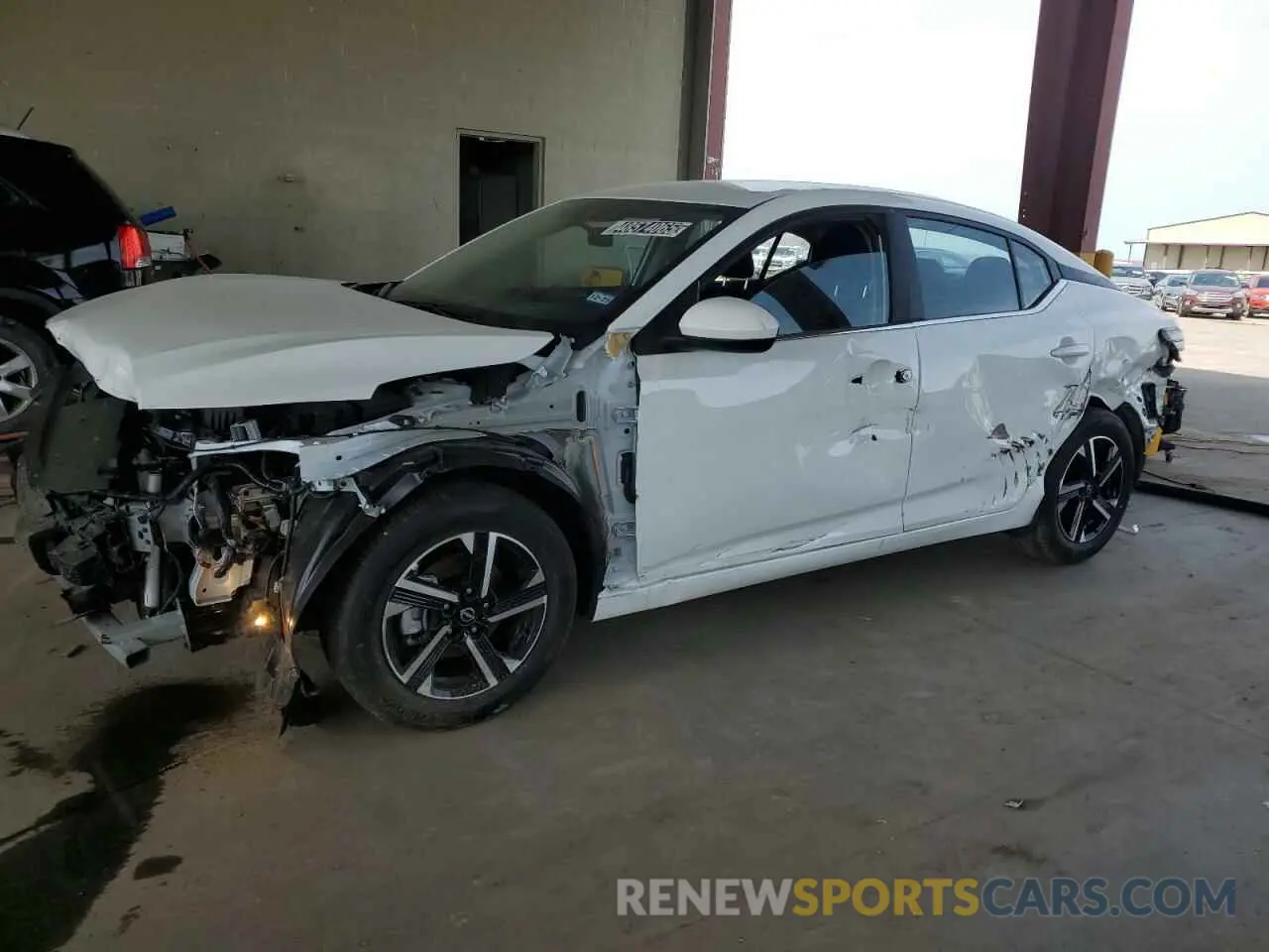 1 fotografías del automóvil dañado 3N1AB8CVXSY274600 NISSAN SENTRA 2025