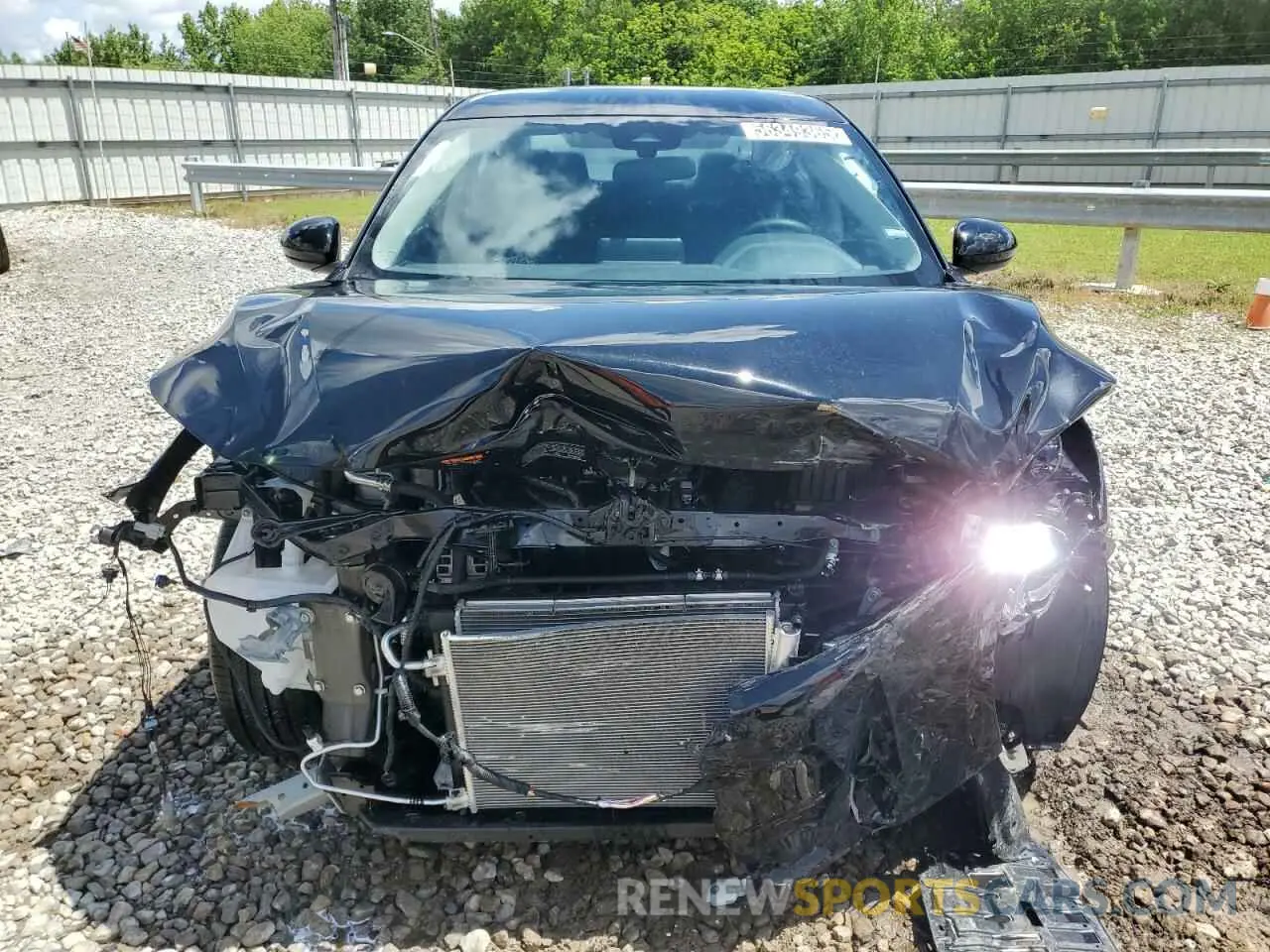 5 fotografías del automóvil dañado 3N1AB8CVXSY276444 NISSAN SENTRA 2025