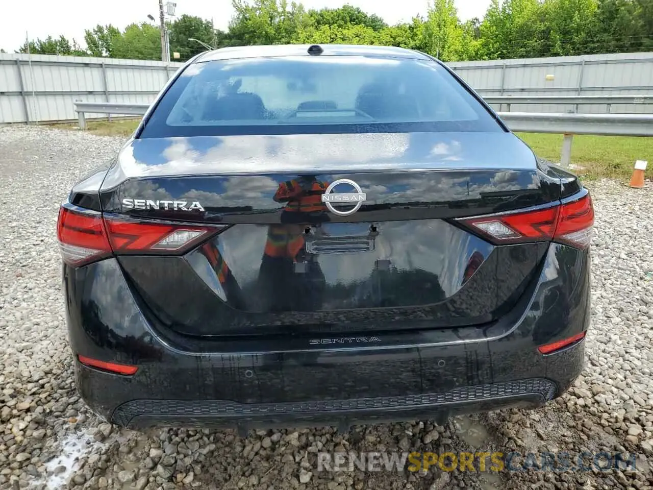 6 fotografías del automóvil dañado 3N1AB8CVXSY276444 NISSAN SENTRA 2025