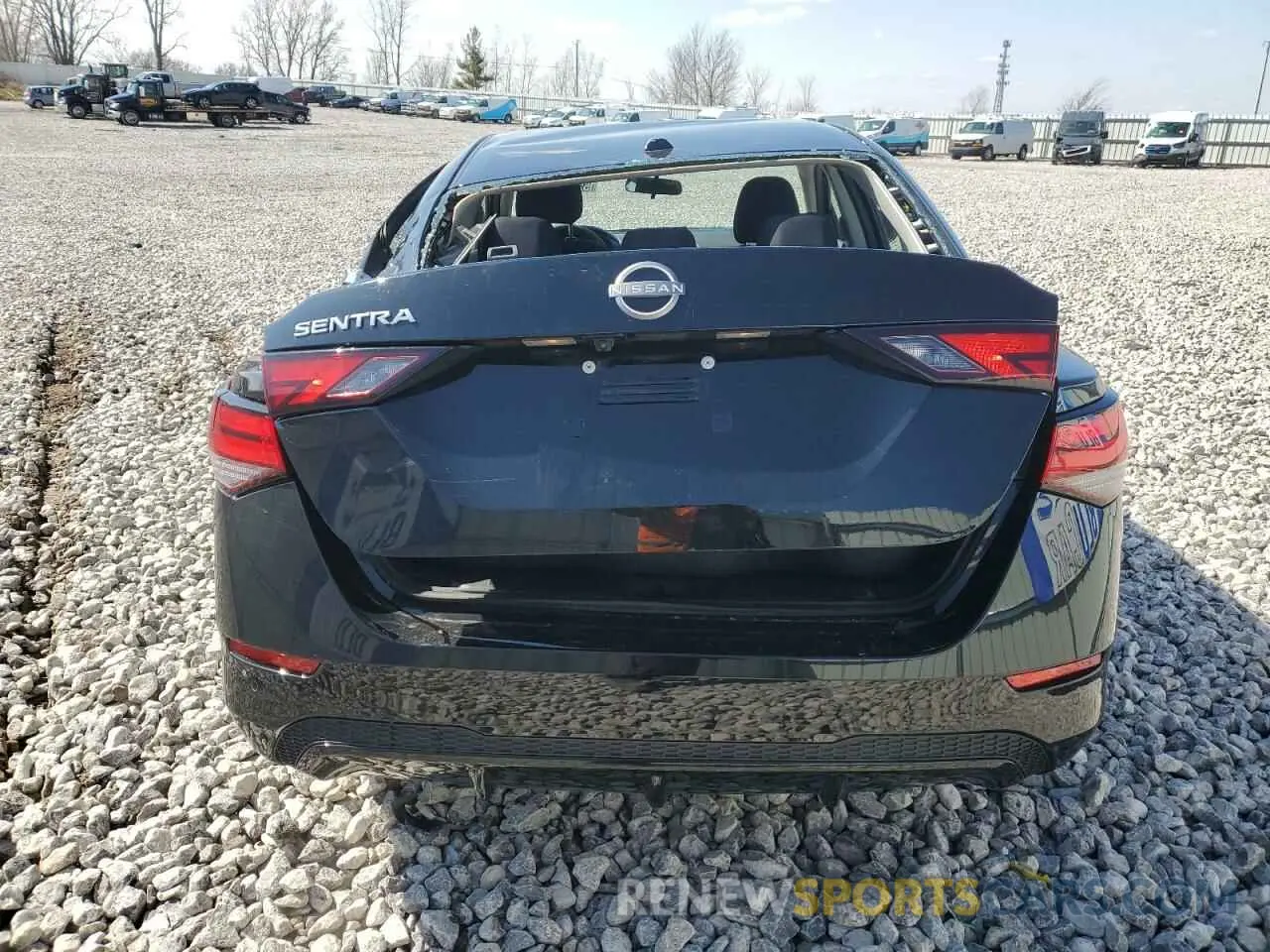 6 fotografías del automóvil dañado 3N1AB8CVXSY283409 NISSAN SENTRA 2025