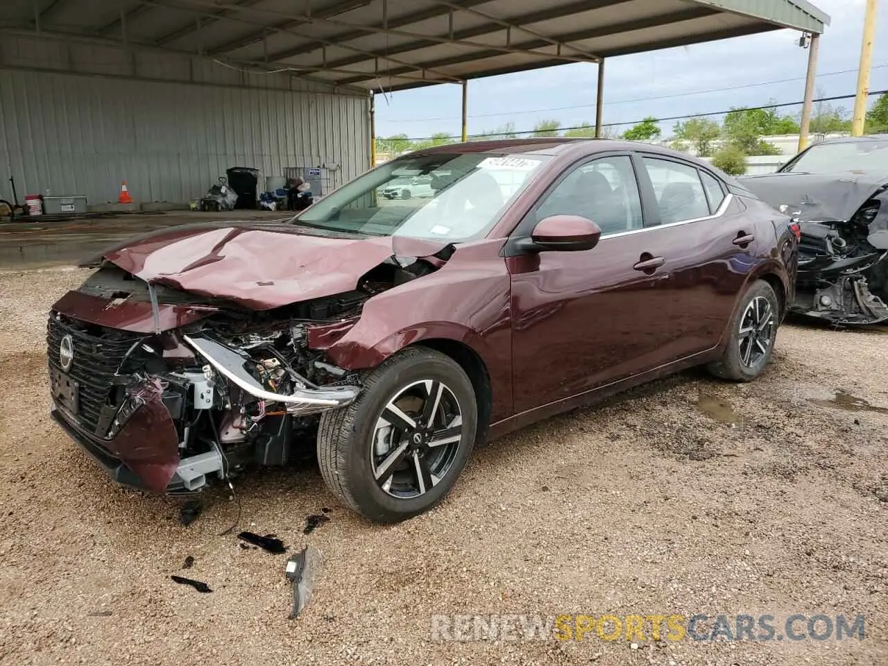 1 fotografías del automóvil dañado 3N1AB8CVXSY286875 NISSAN SENTRA 2025