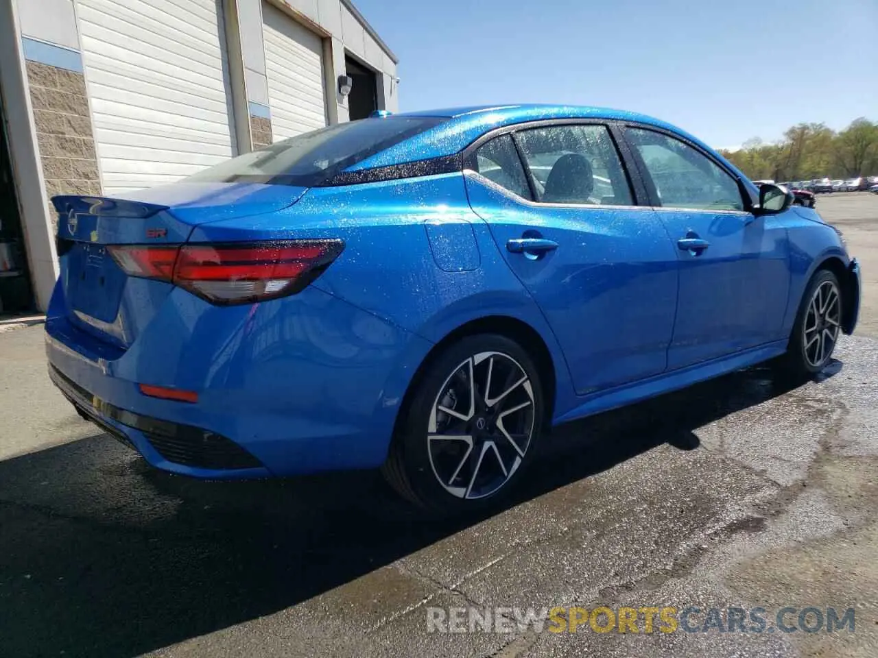 3 fotografías del automóvil dañado 3N1AB8DV0SY308977 NISSAN SENTRA 2025