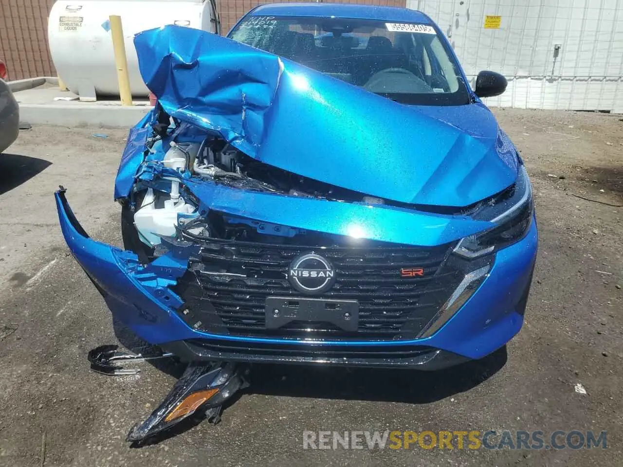 5 fotografías del automóvil dañado 3N1AB8DV0SY314388 NISSAN SENTRA 2025
