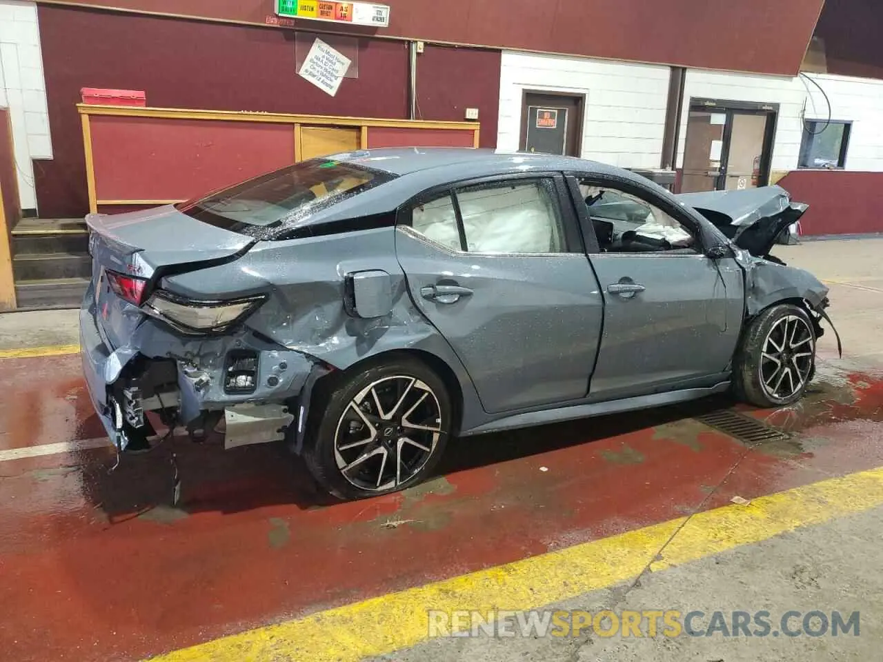 3 fotografías del automóvil dañado 3N1AB8DV1SY271051 NISSAN SENTRA 2025