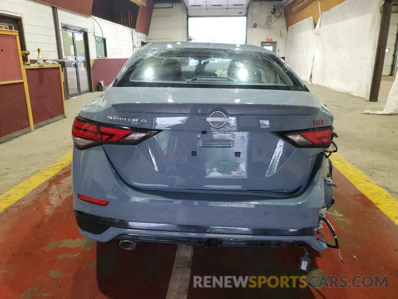 6 fotografías del automóvil dañado 3N1AB8DV1SY271051 NISSAN SENTRA 2025