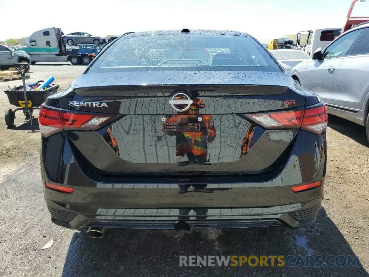 6 fotografías del automóvil dañado 3N1AB8DV1SY299531 NISSAN SENTRA 2025