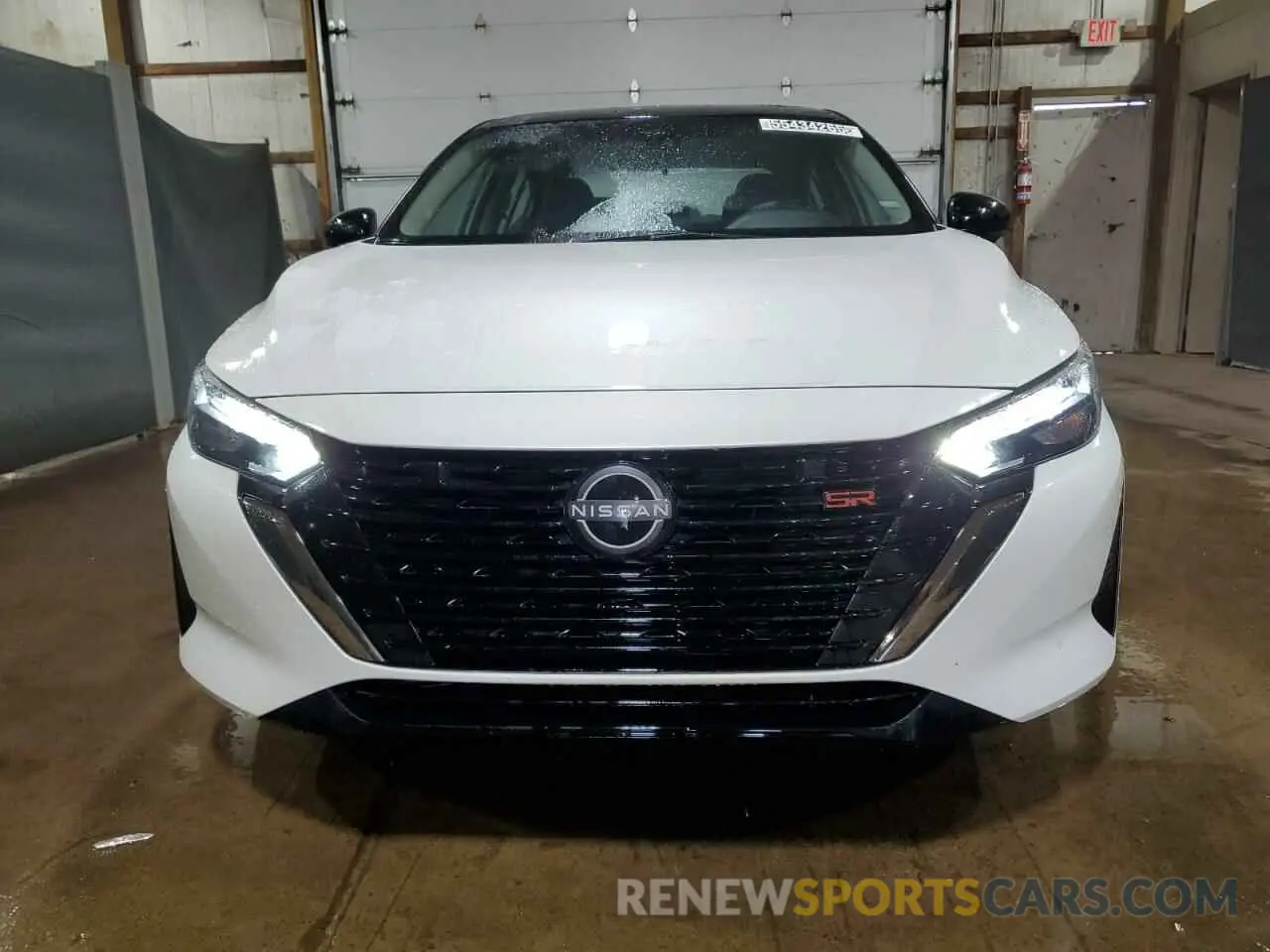 5 fotografías del automóvil dañado 3N1AB8DV2SY288165 NISSAN SENTRA 2025