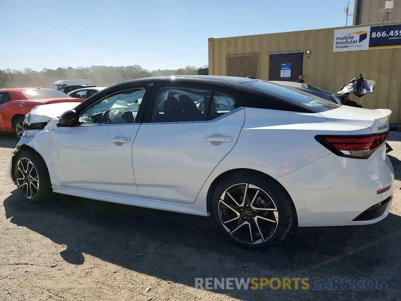 2 fotografías del automóvil dañado 3N1AB8DV2SY289557 NISSAN SENTRA 2025
