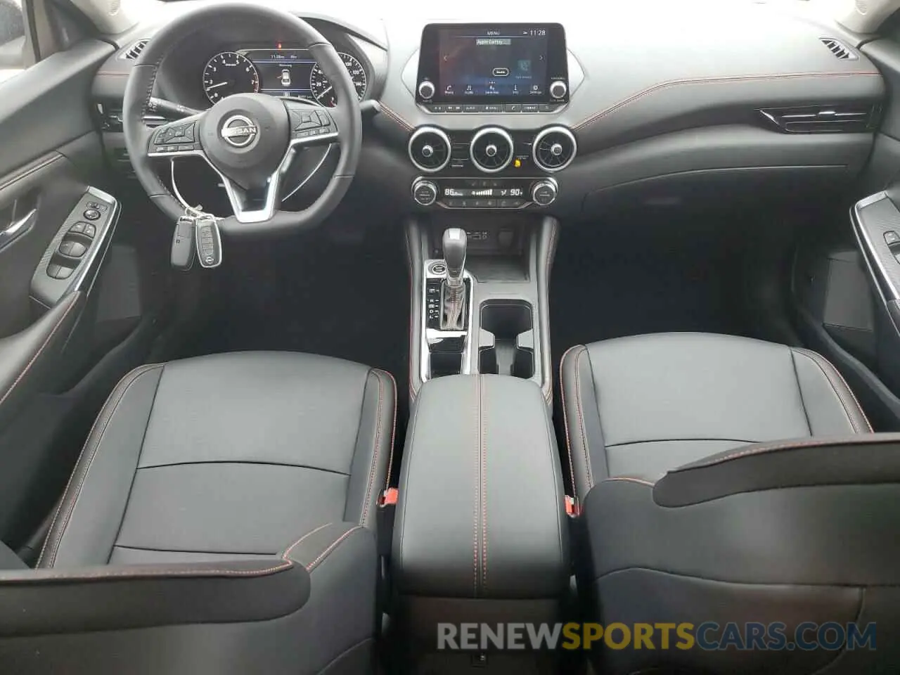 8 fotografías del automóvil dañado 3N1AB8DV3SY268443 NISSAN SENTRA 2025