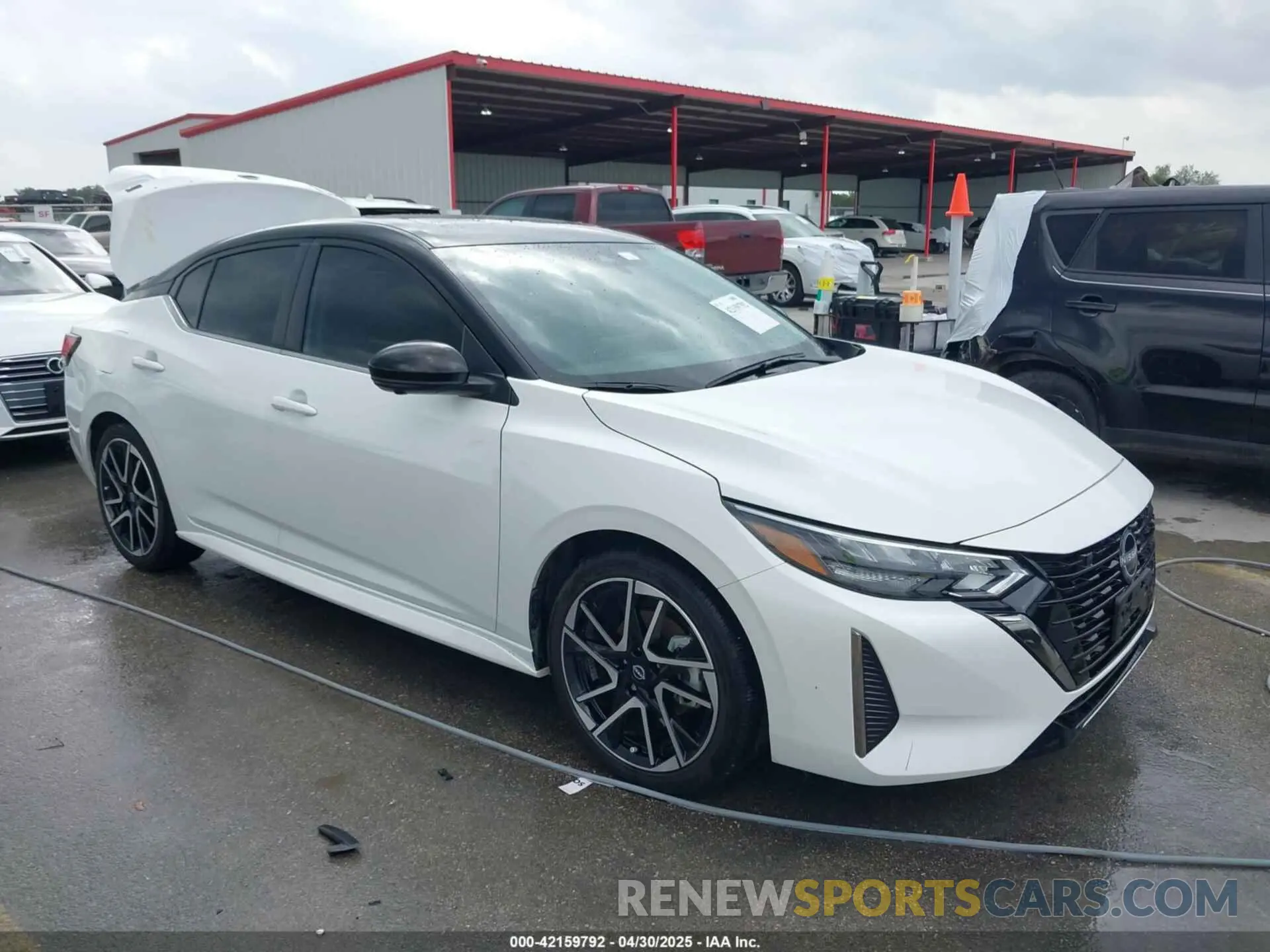 1 fotografías del automóvil dañado 3N1AB8DV4SY220322 NISSAN SENTRA 2025